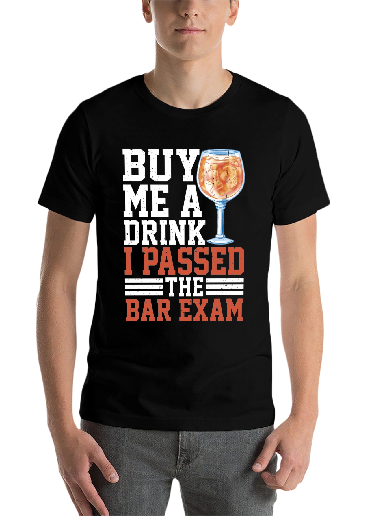 Pass the Bar Exam T-Shirt - Buy Me a Drink! - 7