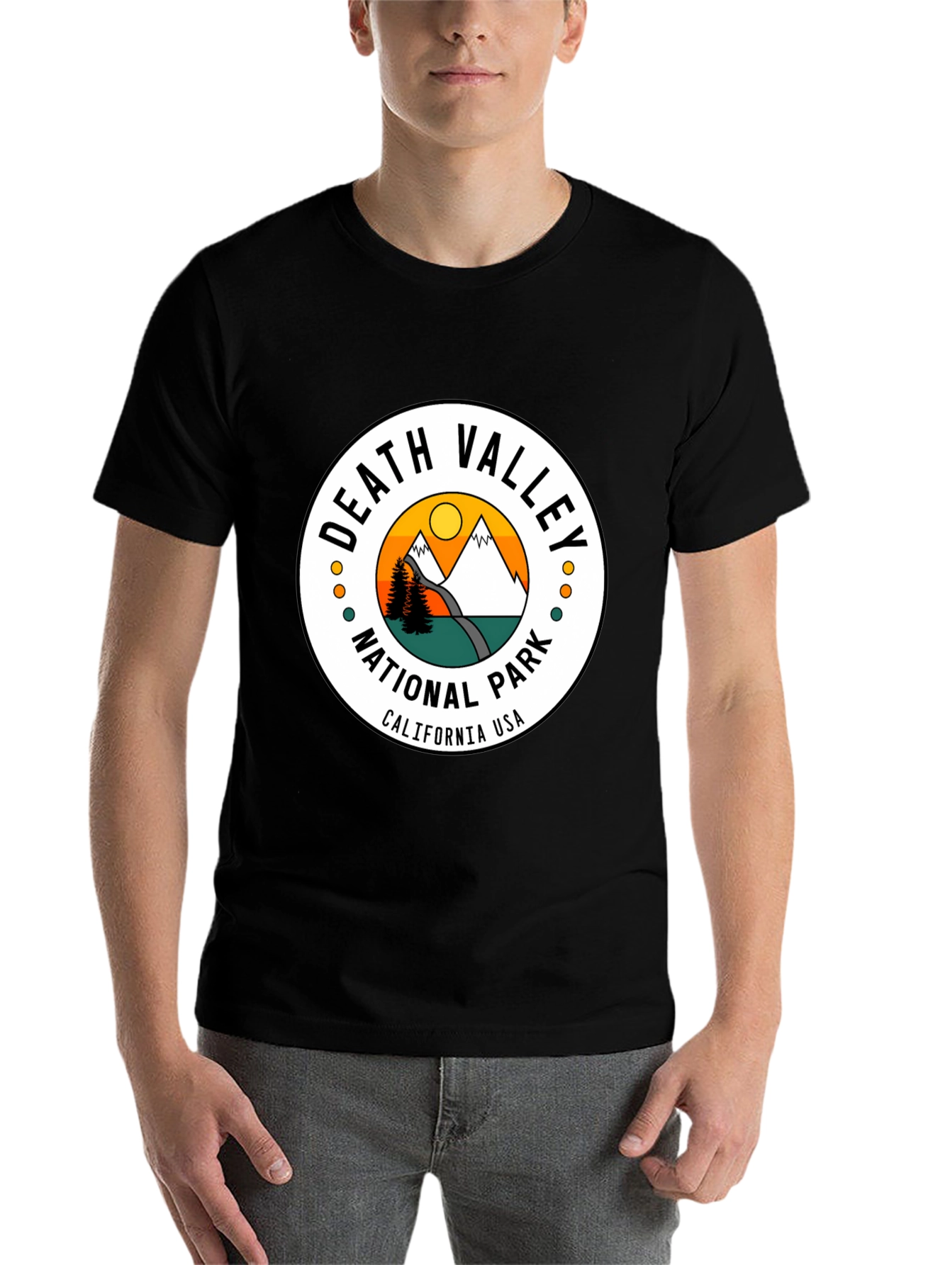 Black Death Valley National Park Graphic Tee view 7