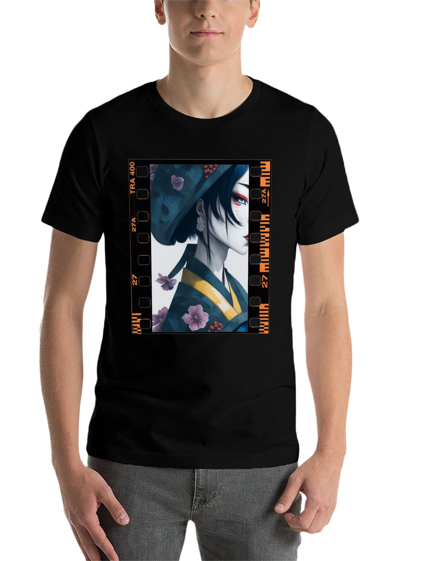 Black Film Geisha Graphic Tee view 7