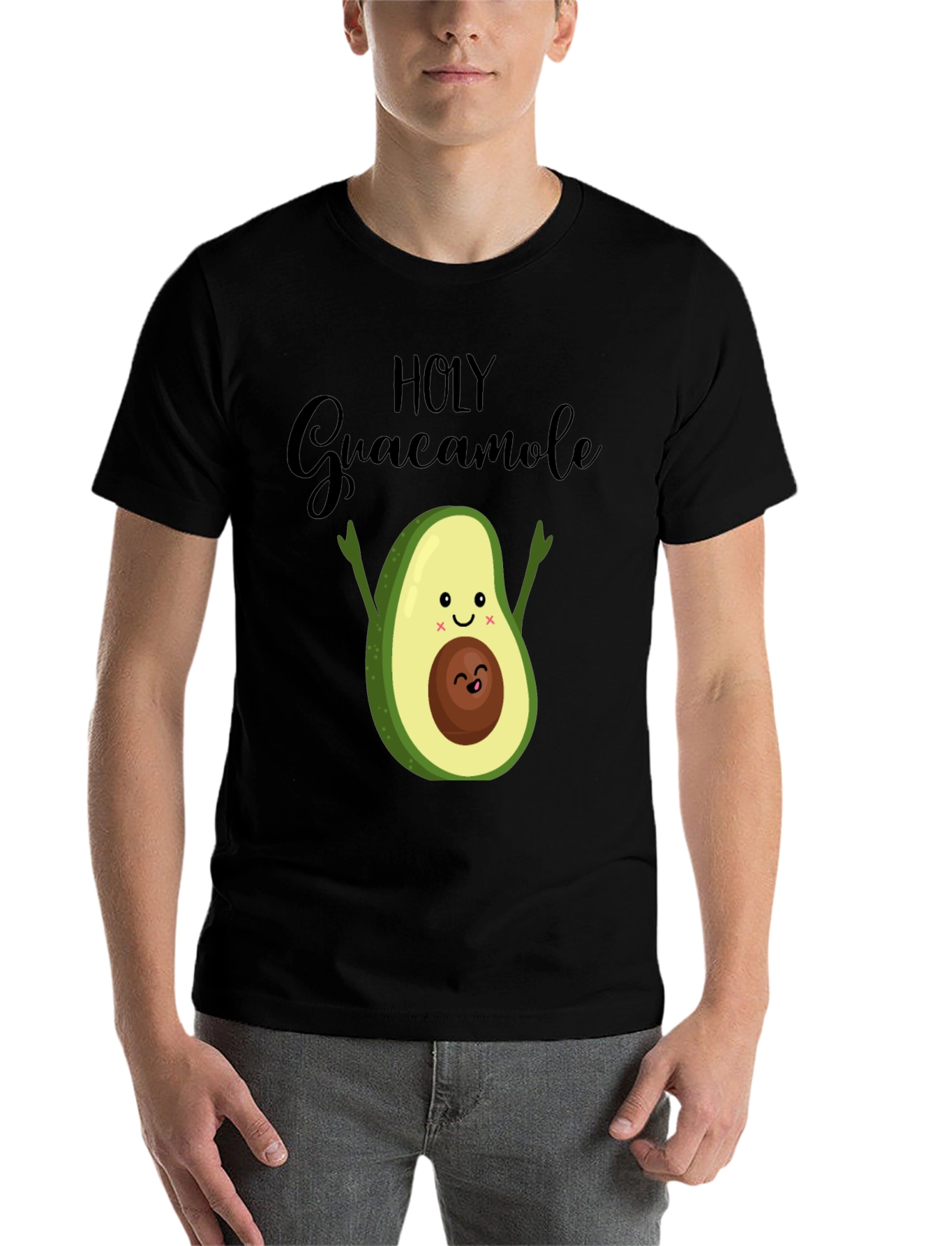 Holy Guacamole T-Shirt - Cute Avocado Design - 7