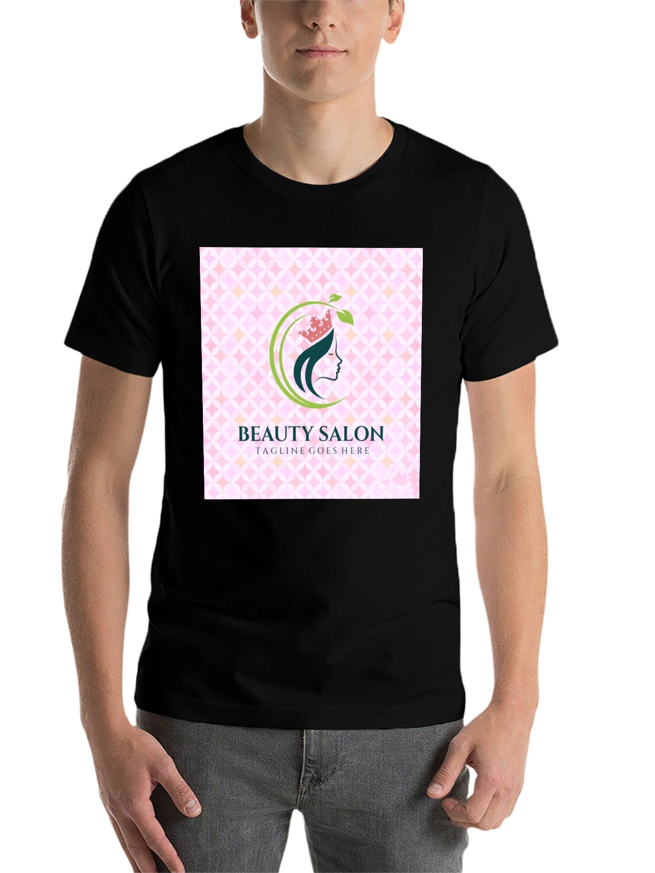 Black Beauty Salon Graphic T-Shirt view 7
