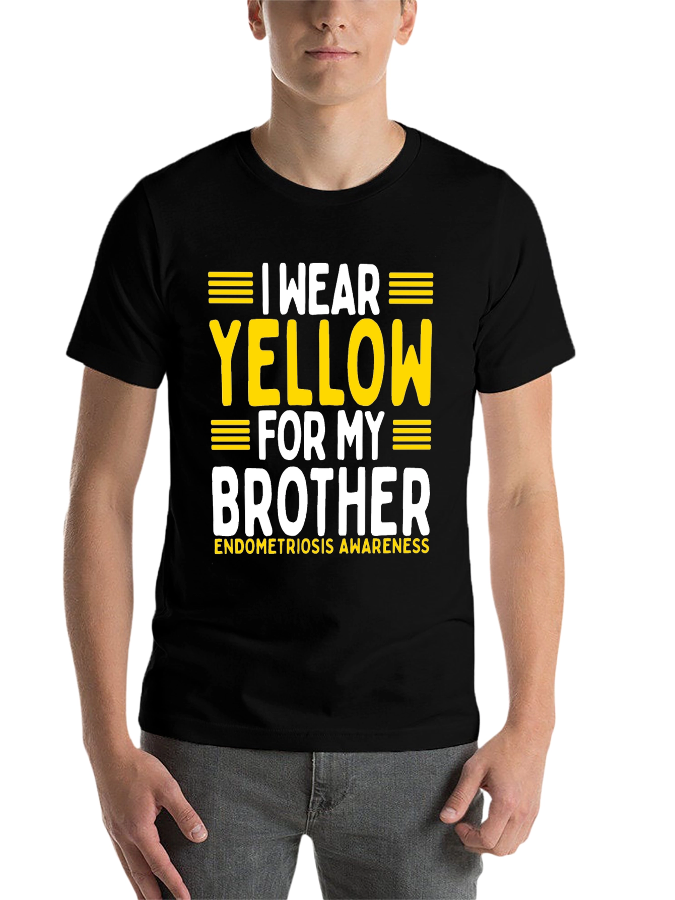 Yellow Brother Awareness T-Shirt - 7