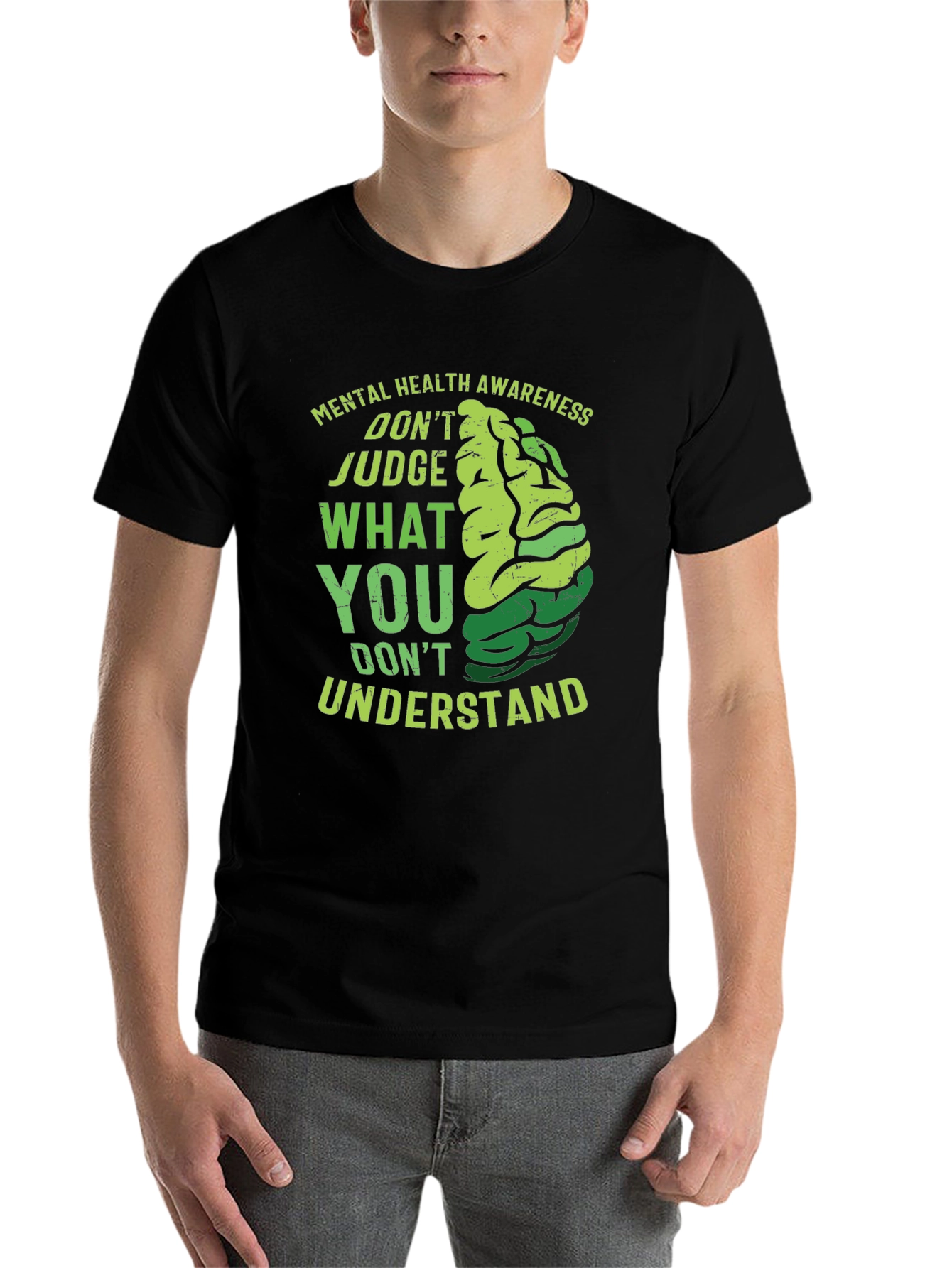 Mental Health Awareness Graphic T-Shirt - 7