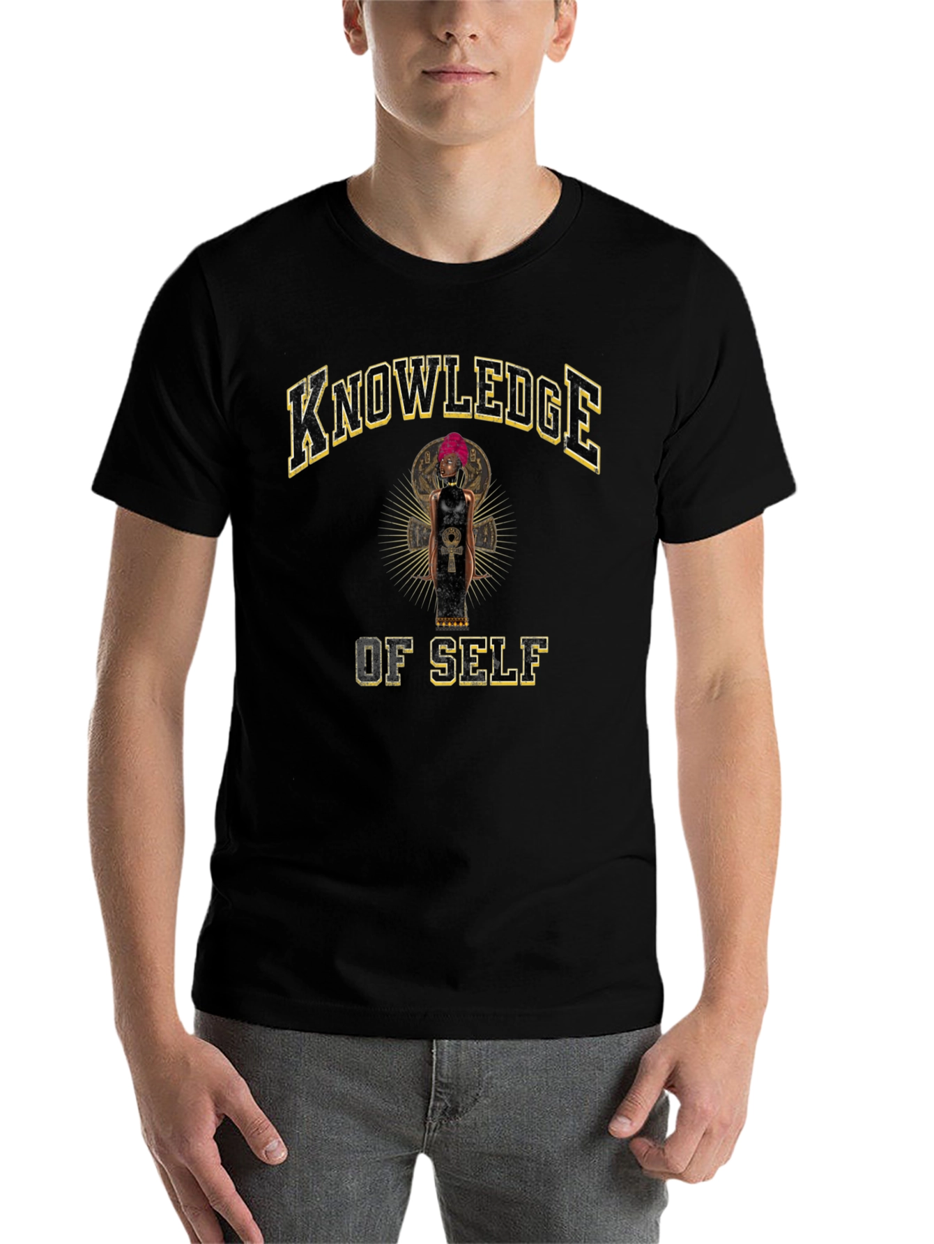 Black Knowledge of Self Graphic T-Shirt view 7