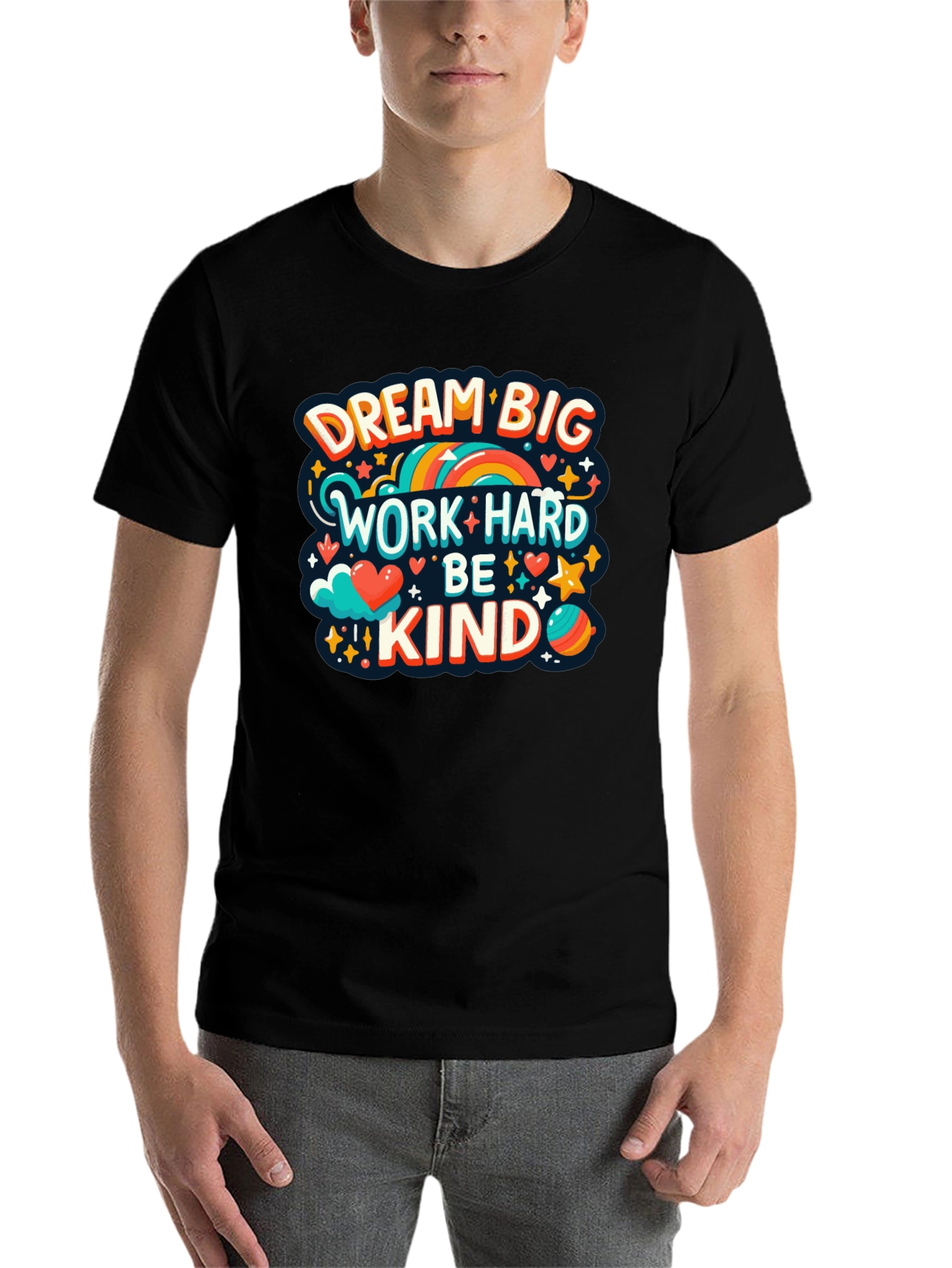 Dream Big T-Shirt - Inspirational Graphic Tee - 7