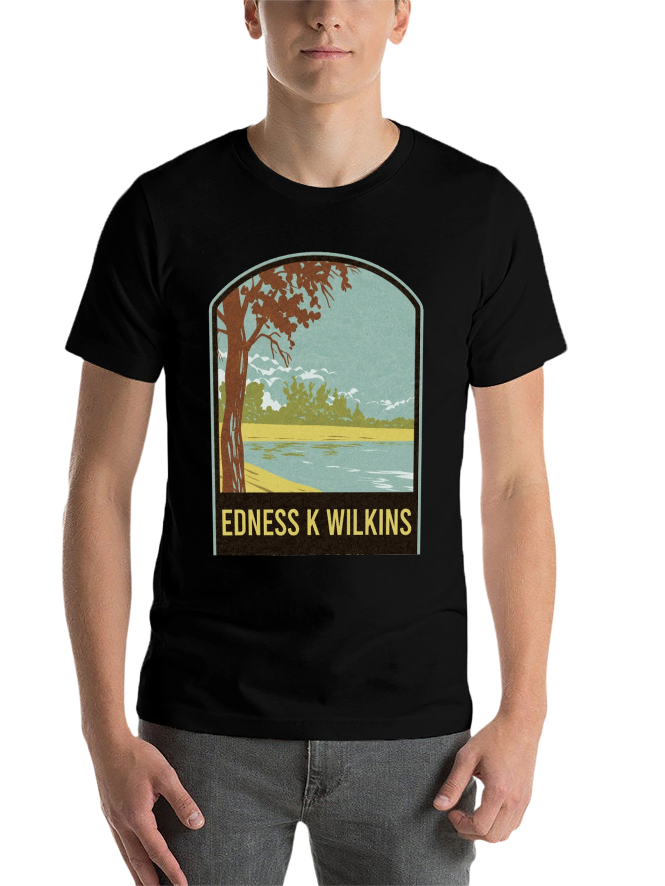 Black Edness K Wilkins Graphic Tee view 7