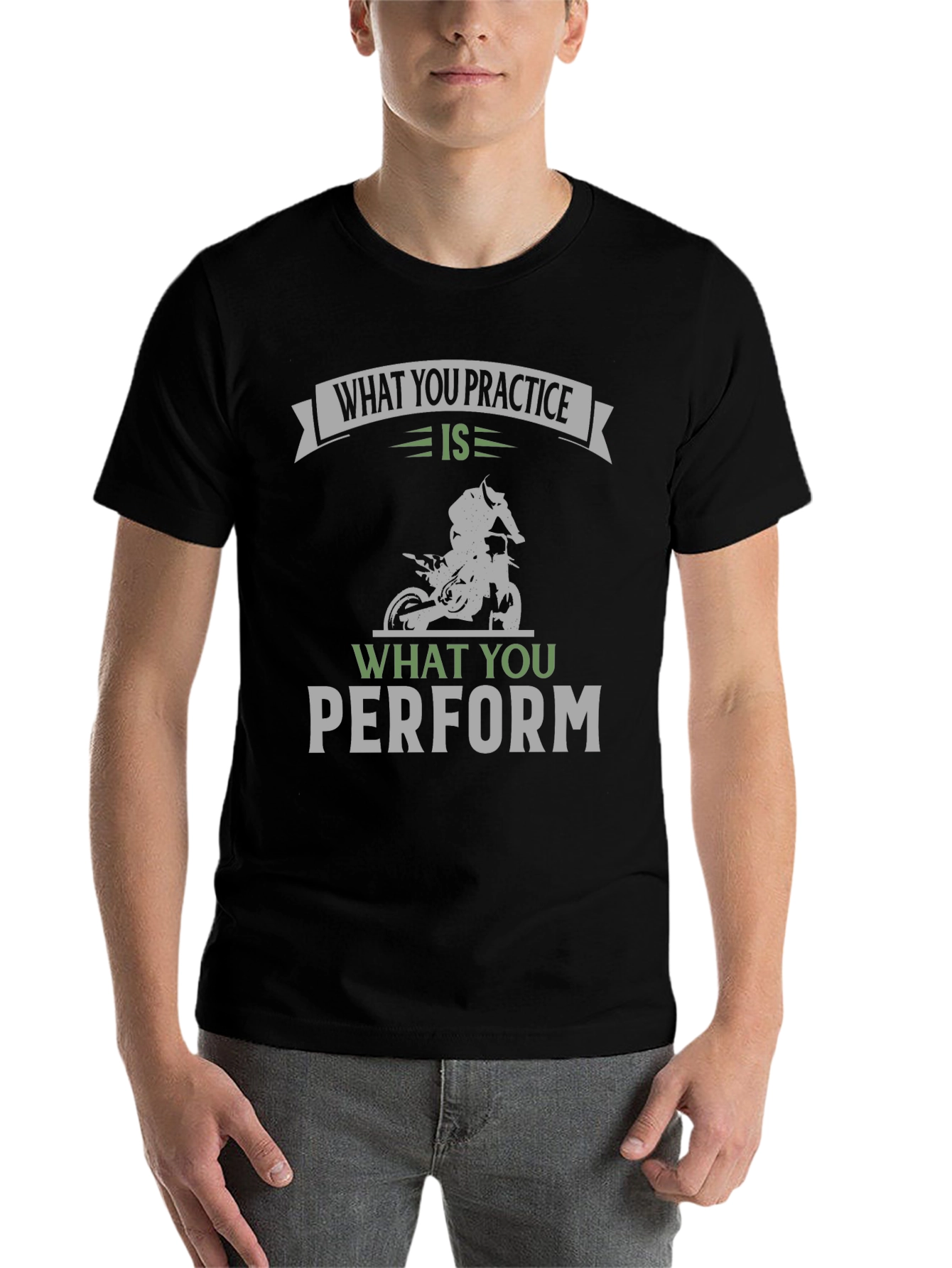 Motocross Practice Performance Graphic T-Shirt - 7