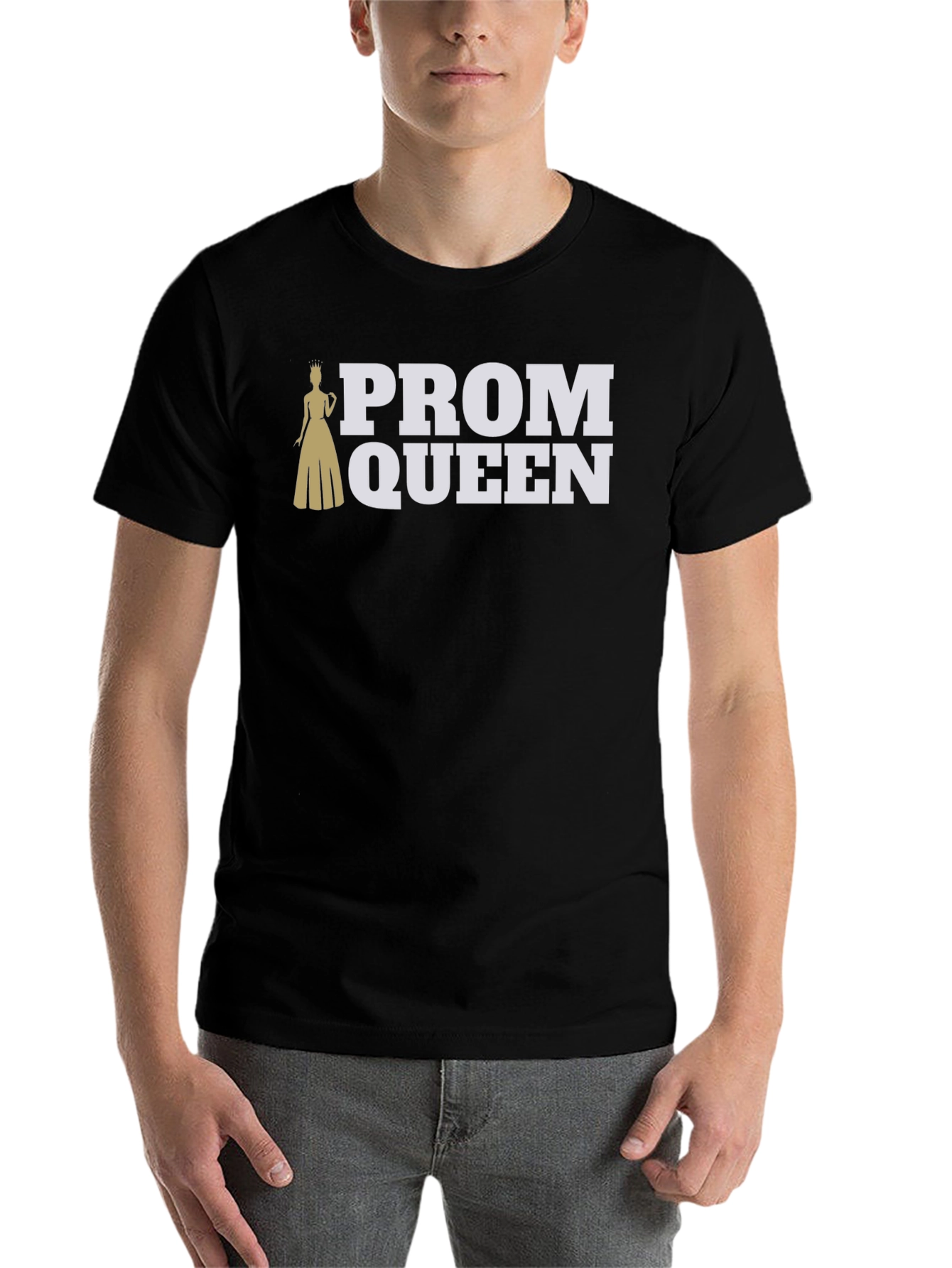 Black Prom Queen Graphic Tee - Black T-Shirt view 7