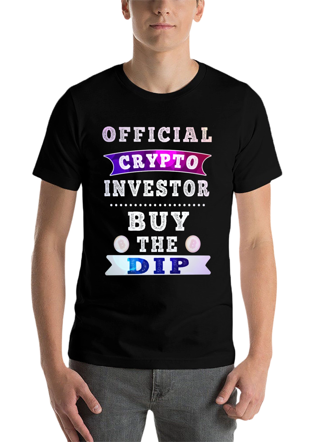 Crypto Investor T-Shirt - Buy The Dip - 7