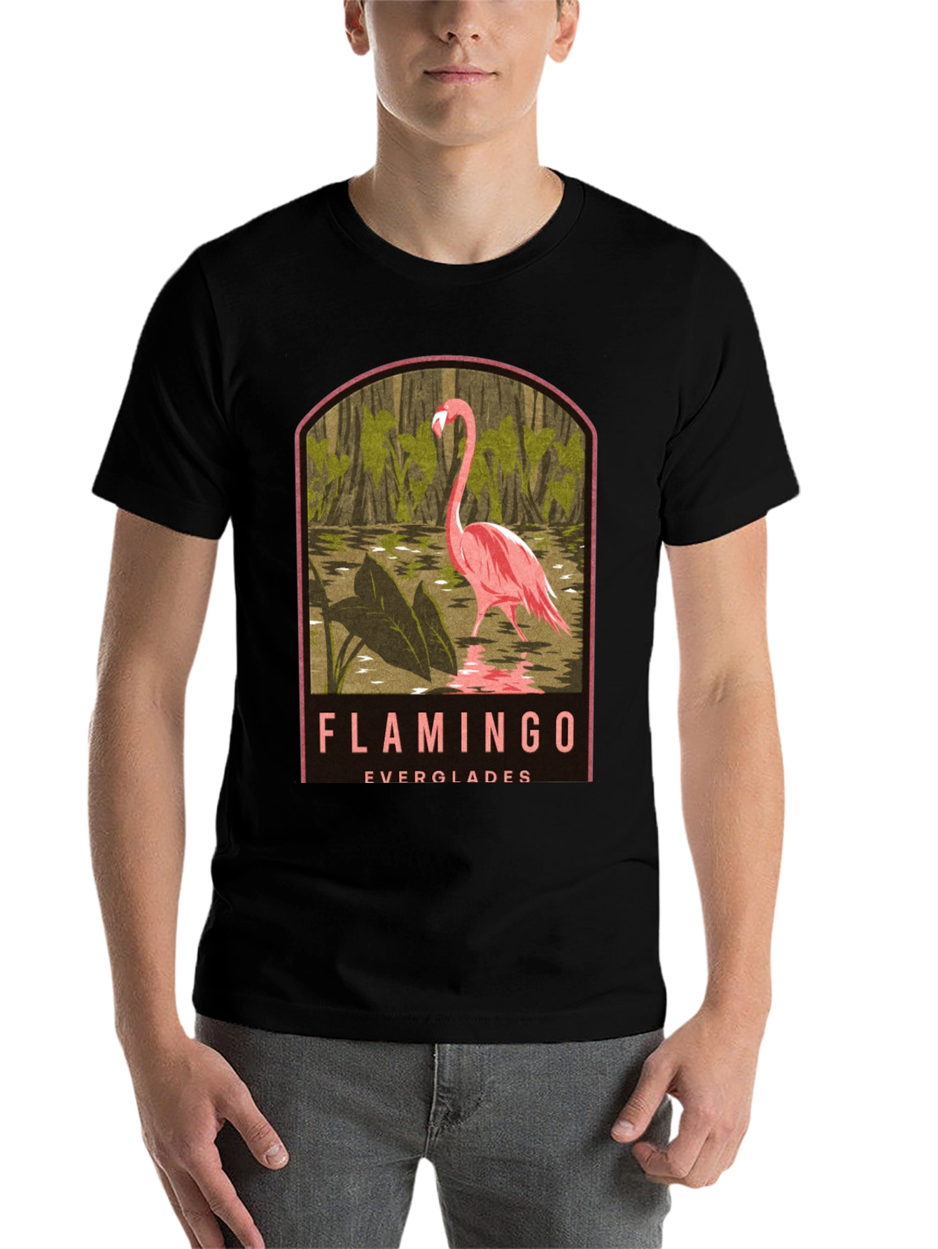 Flamingo Everglades Graphic Tee - 7
