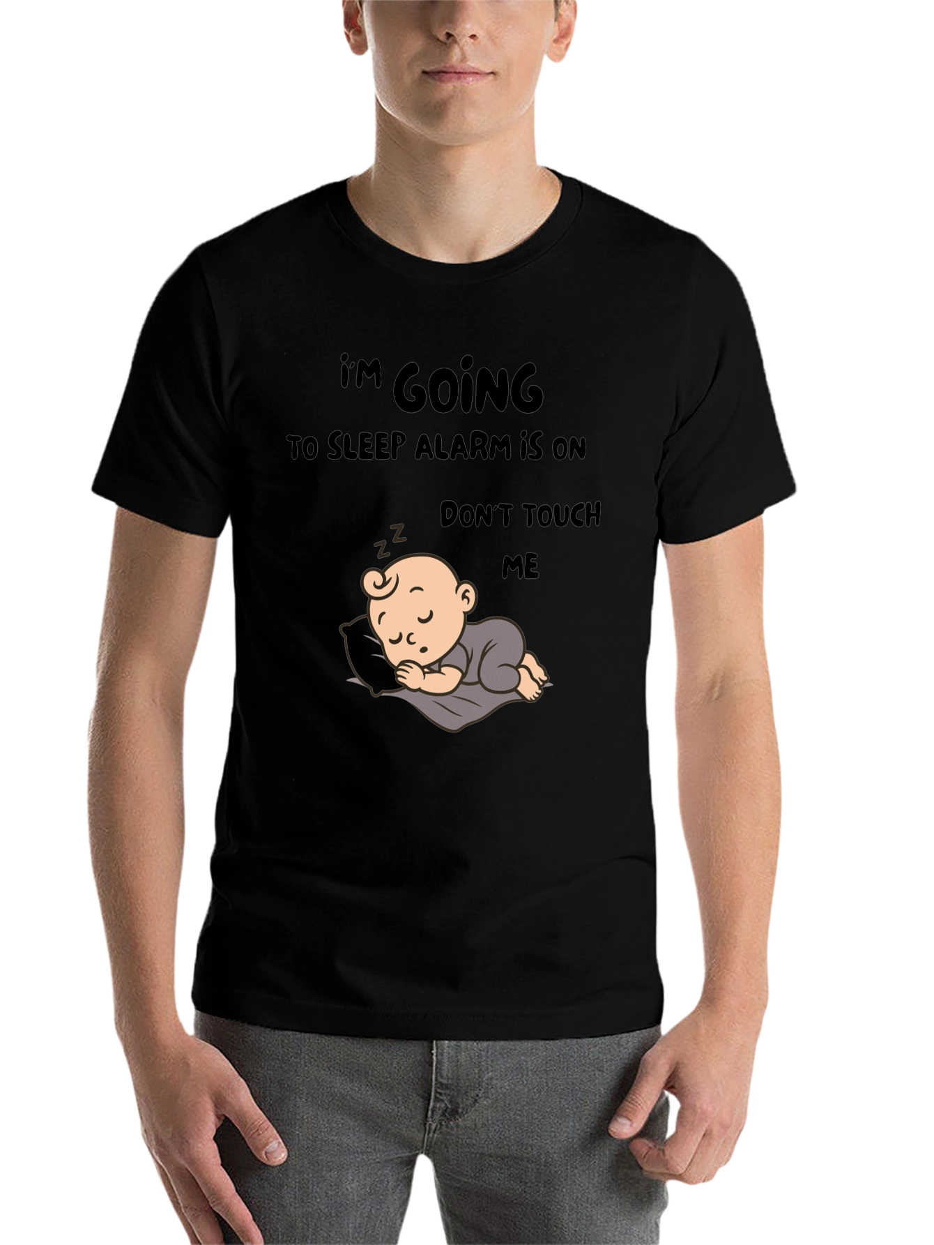 I'm Going to Sleep T-Shirt with Baby Design - 7