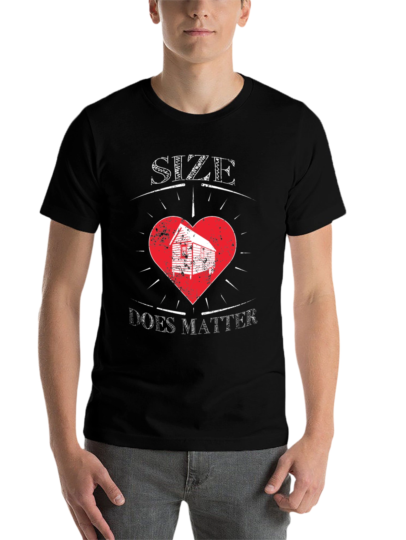 Black Size Does Matter T-Shirt view 7