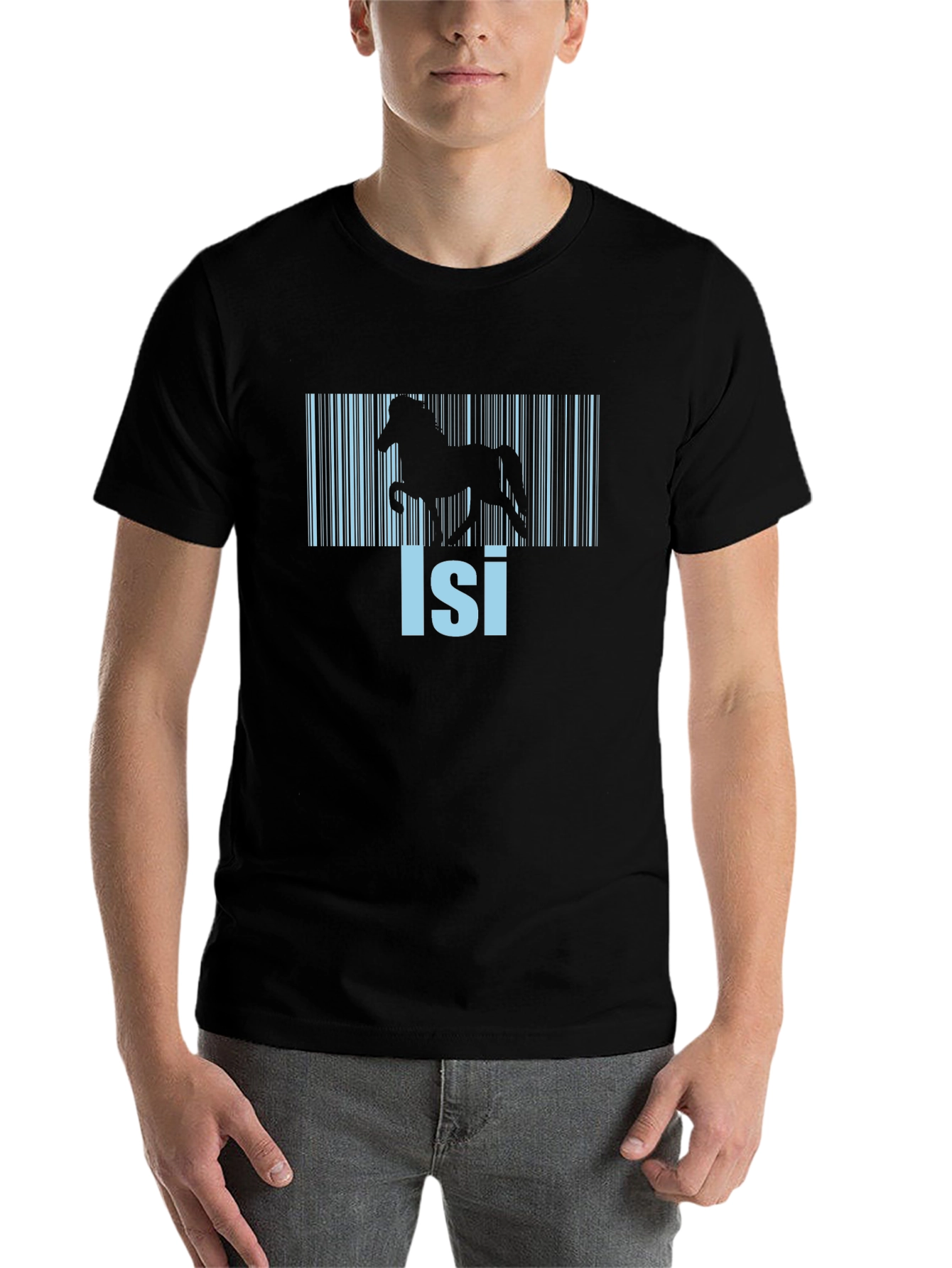 Horse Barcode T-Shirt - Isi - 7