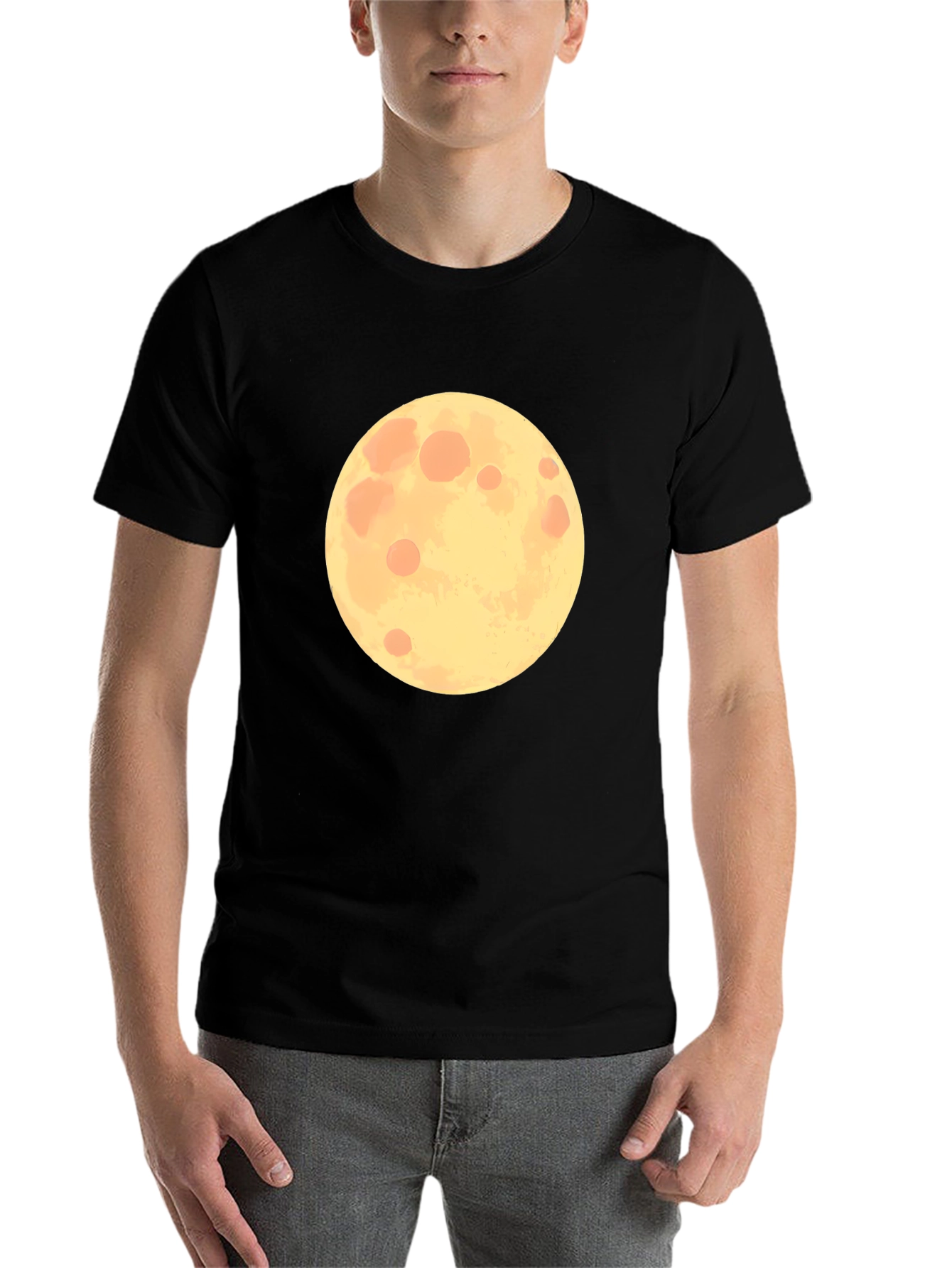 Black Moon Graphic T-Shirt - Stylish and Comfortable! view 7