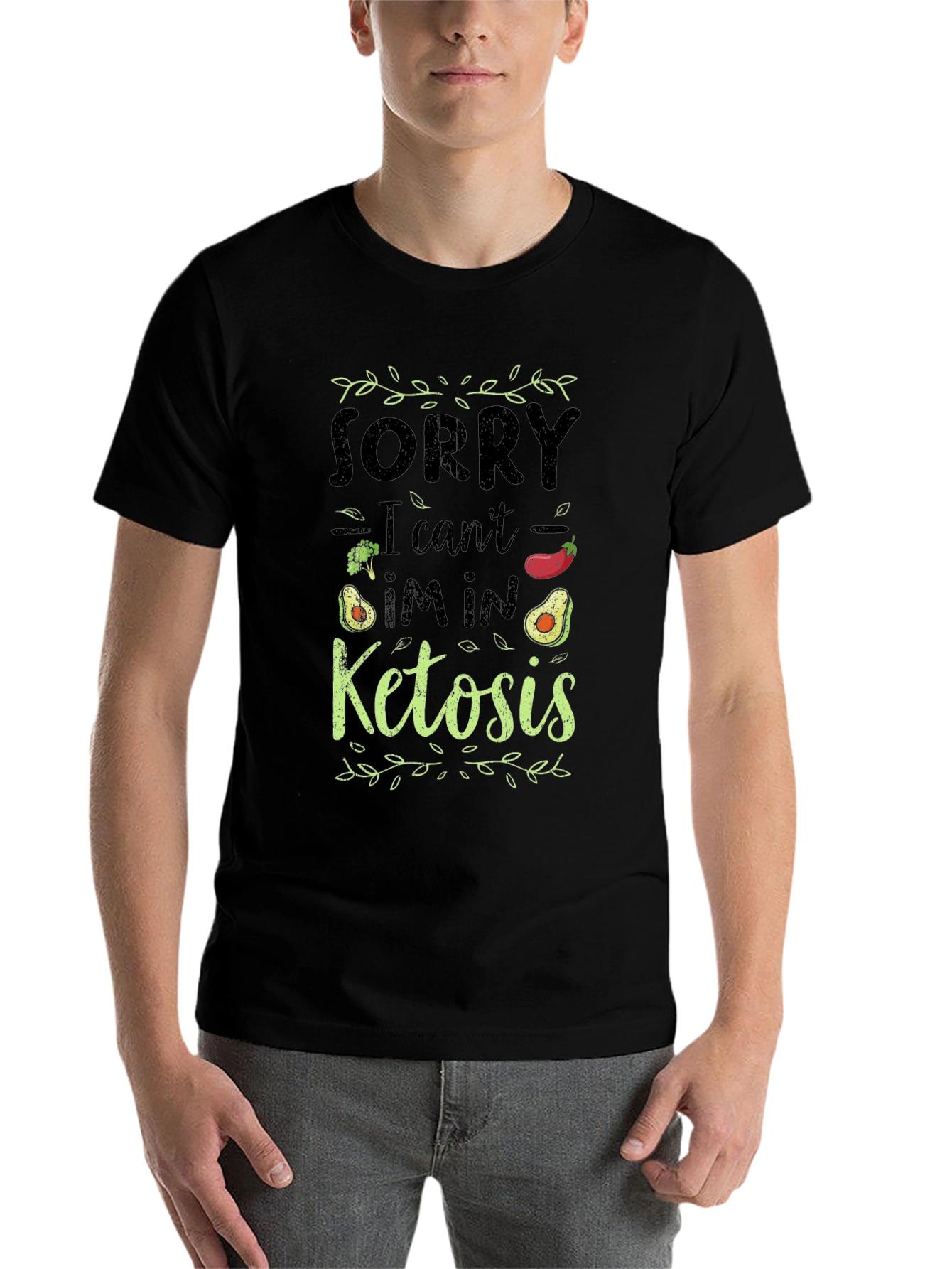 Ketosis Diet T-Shirt - Sorry I Can't, I'm in Ketosis - 7