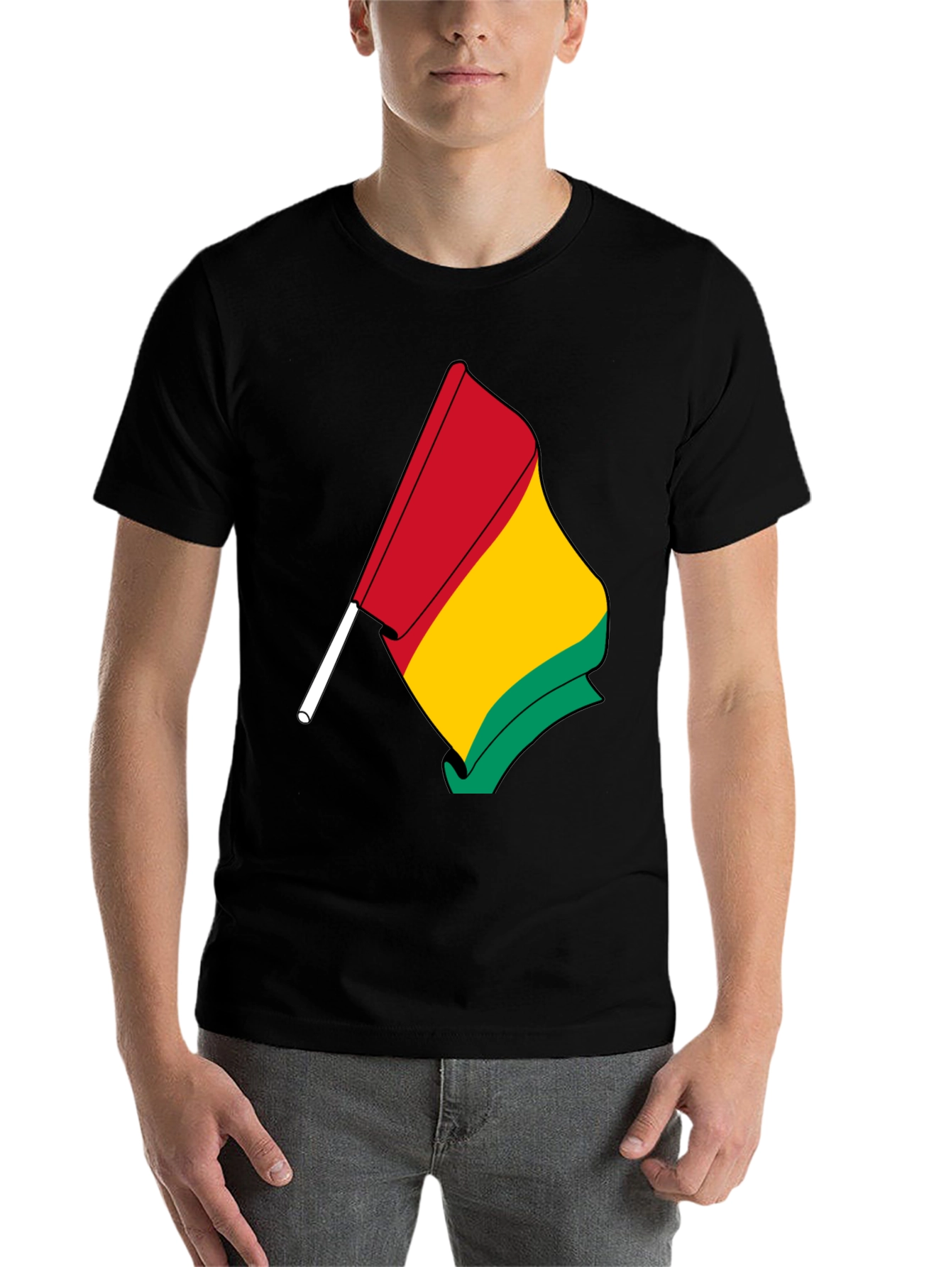 Guinea Flag T-Shirt - Show Your Pride - 7