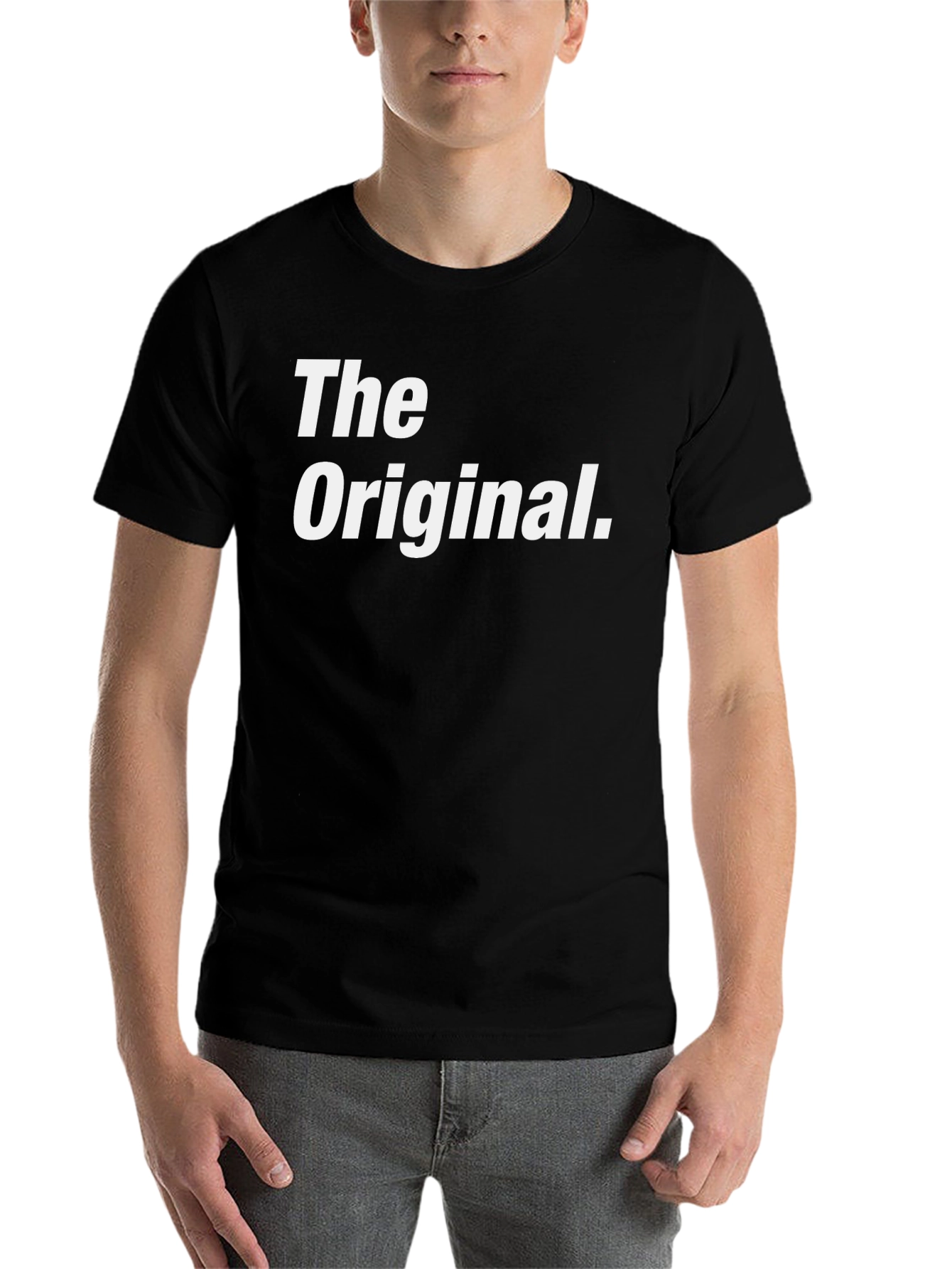 Black The Original Graphic T-Shirt - Men's Casual Tee view 7