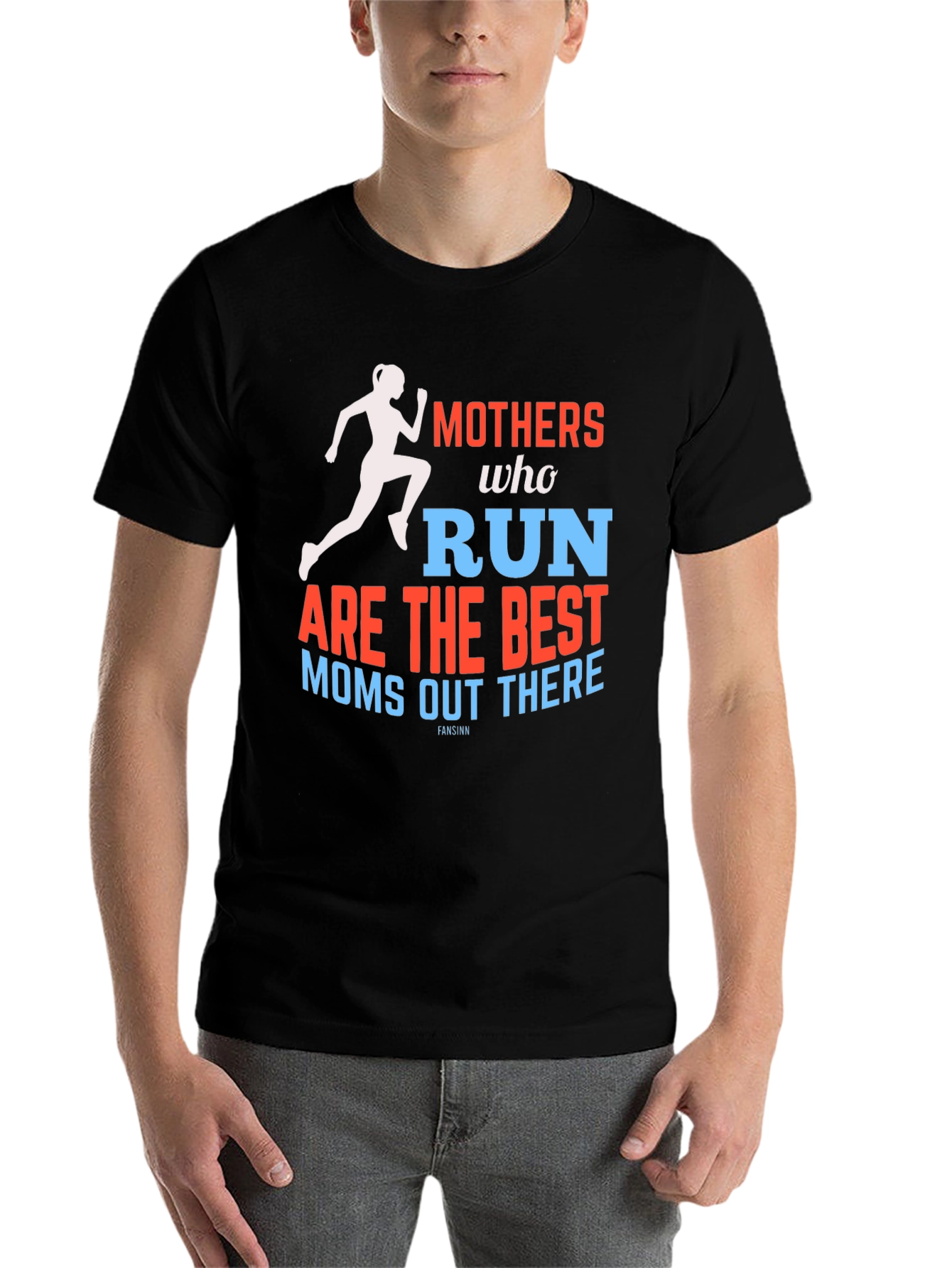 Black Mothers Who Run T-Shirt - Best Moms Tee view 7