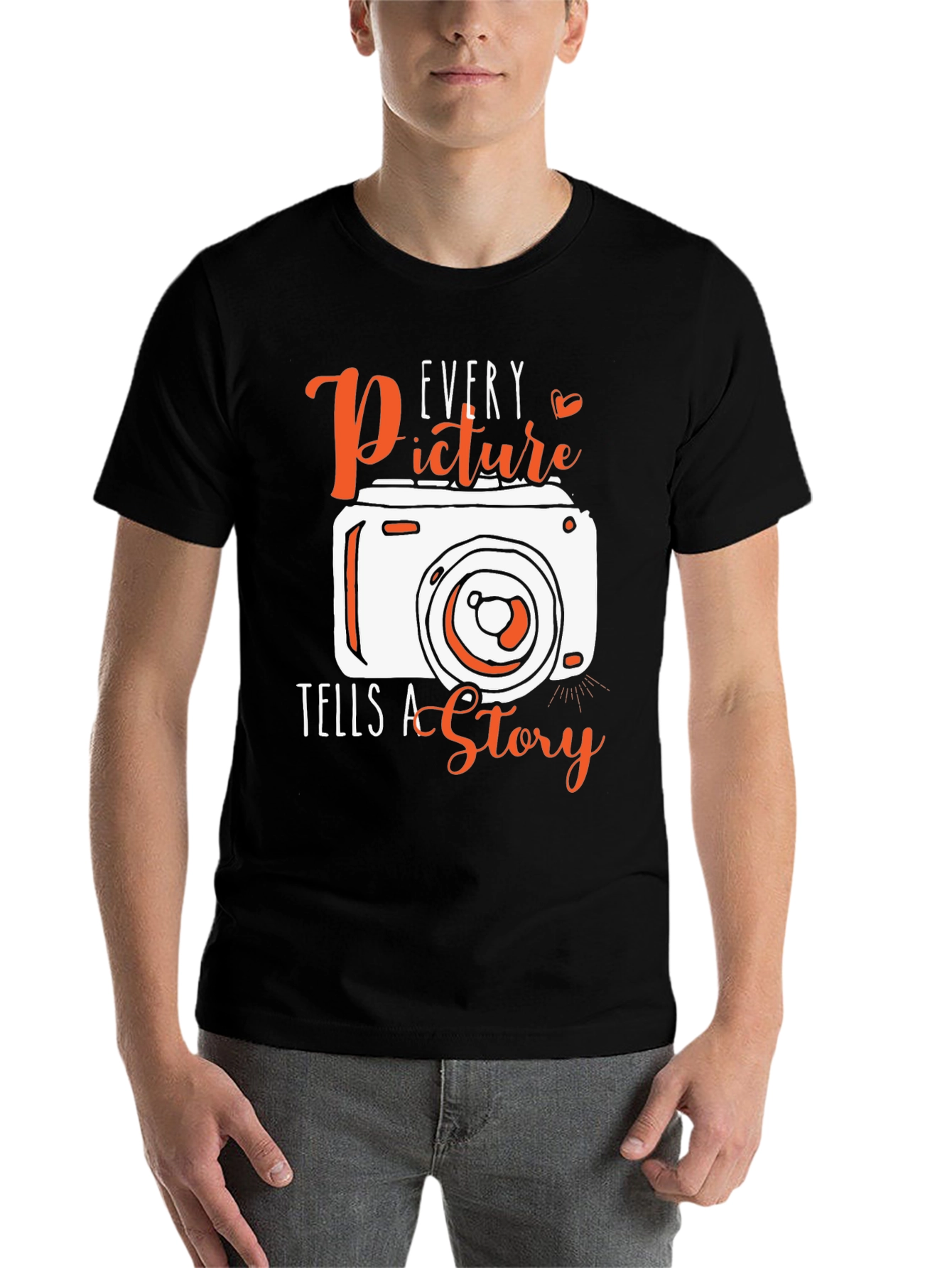 Every Picture Tells a Story Graphic Tee - 7