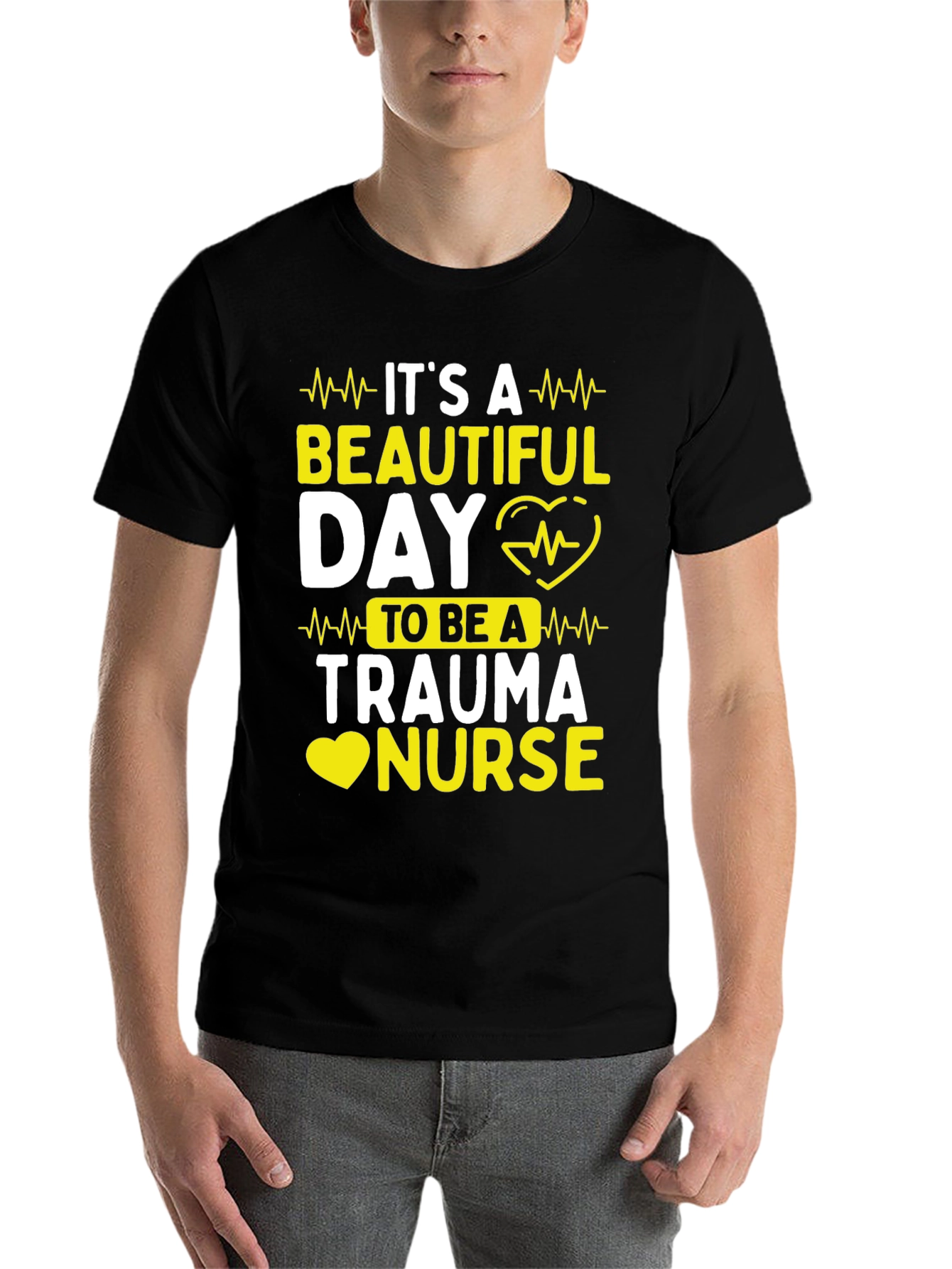 Trauma Nurse T-Shirt - Beautiful Day Tee - 7