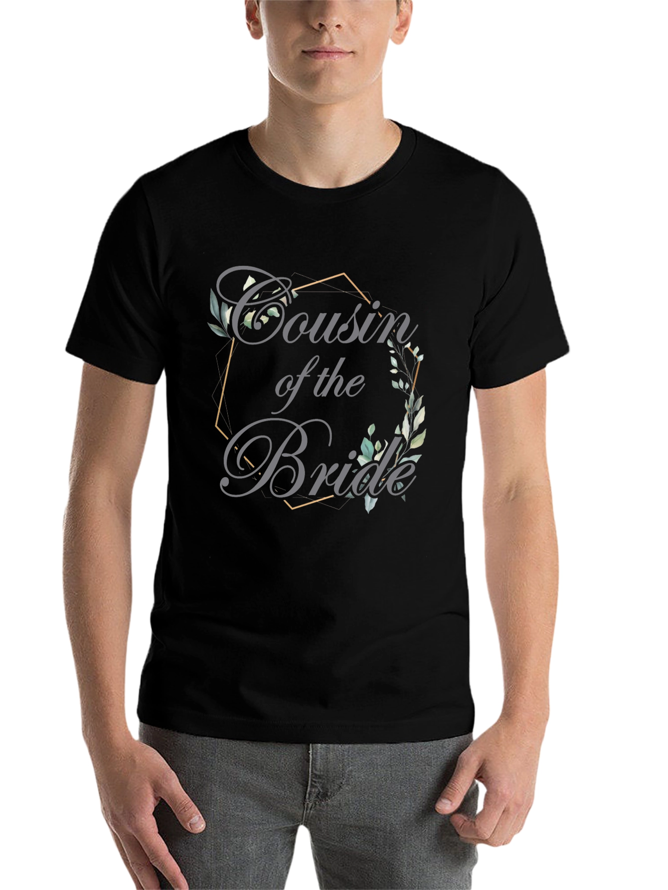 Cousin of the Bride Wedding T-Shirt - 7