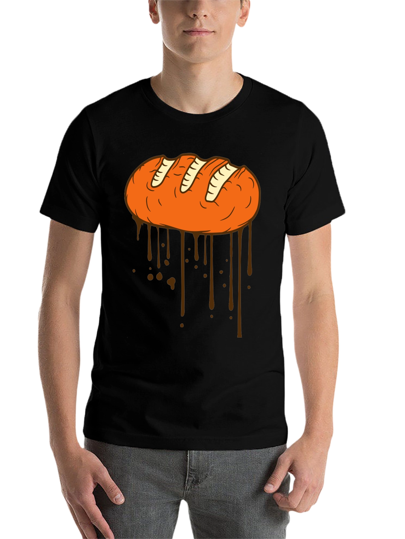 Bread Drip Graphic Tee - Unique Streetwear - 7