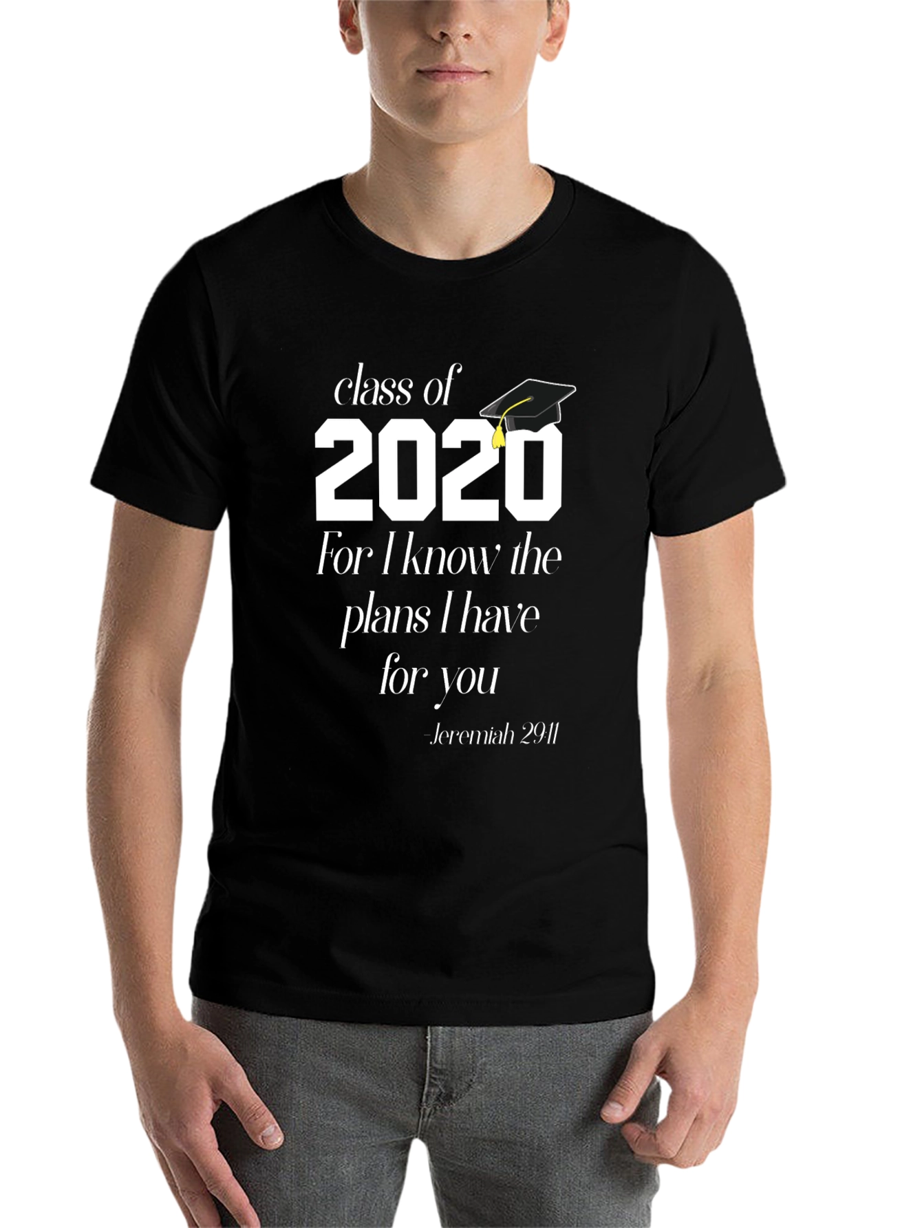 Class of 2020 Graduation T-Shirt Jeremiah 29:11 - 7
