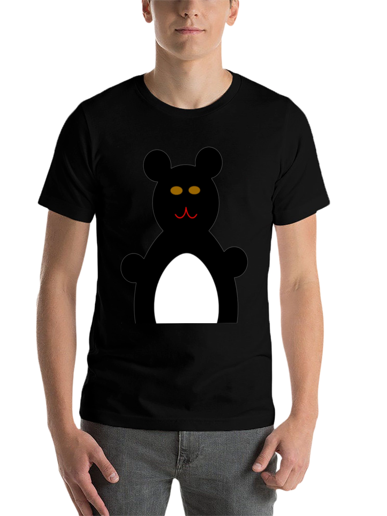 Black Black Bear Graphic T-Shirt view 7