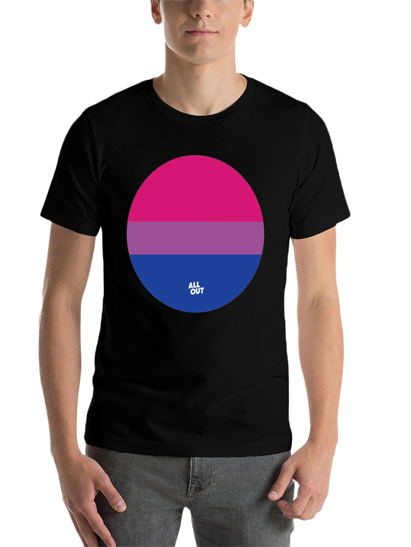 Bi Pride T-Shirt - All Out LGBT Fashion - 7