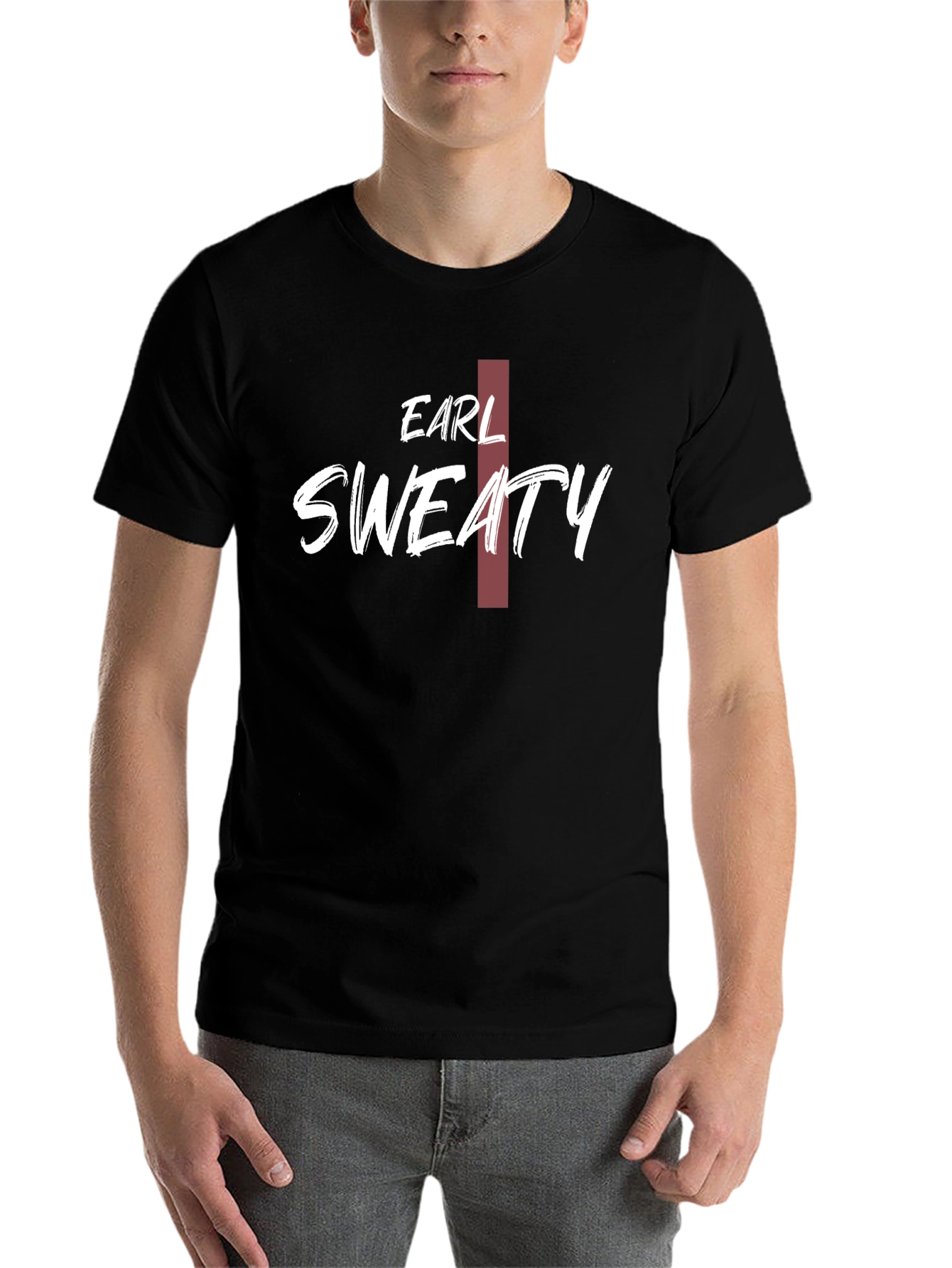 Black Earl Sweaty T-Shirt - Black Graphic Tee view 7