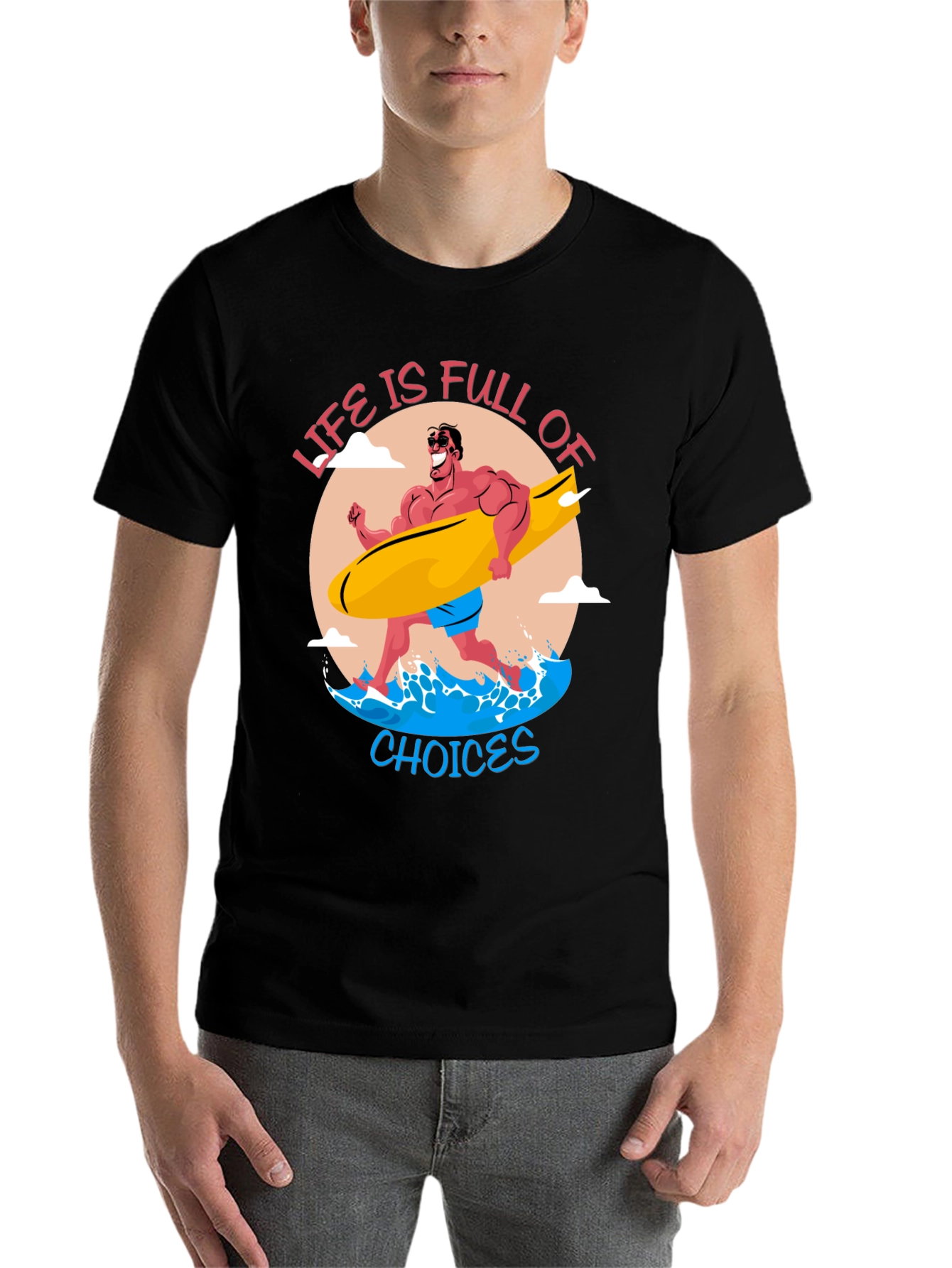Black Life Is Full Of Choices T-Shirt view 7