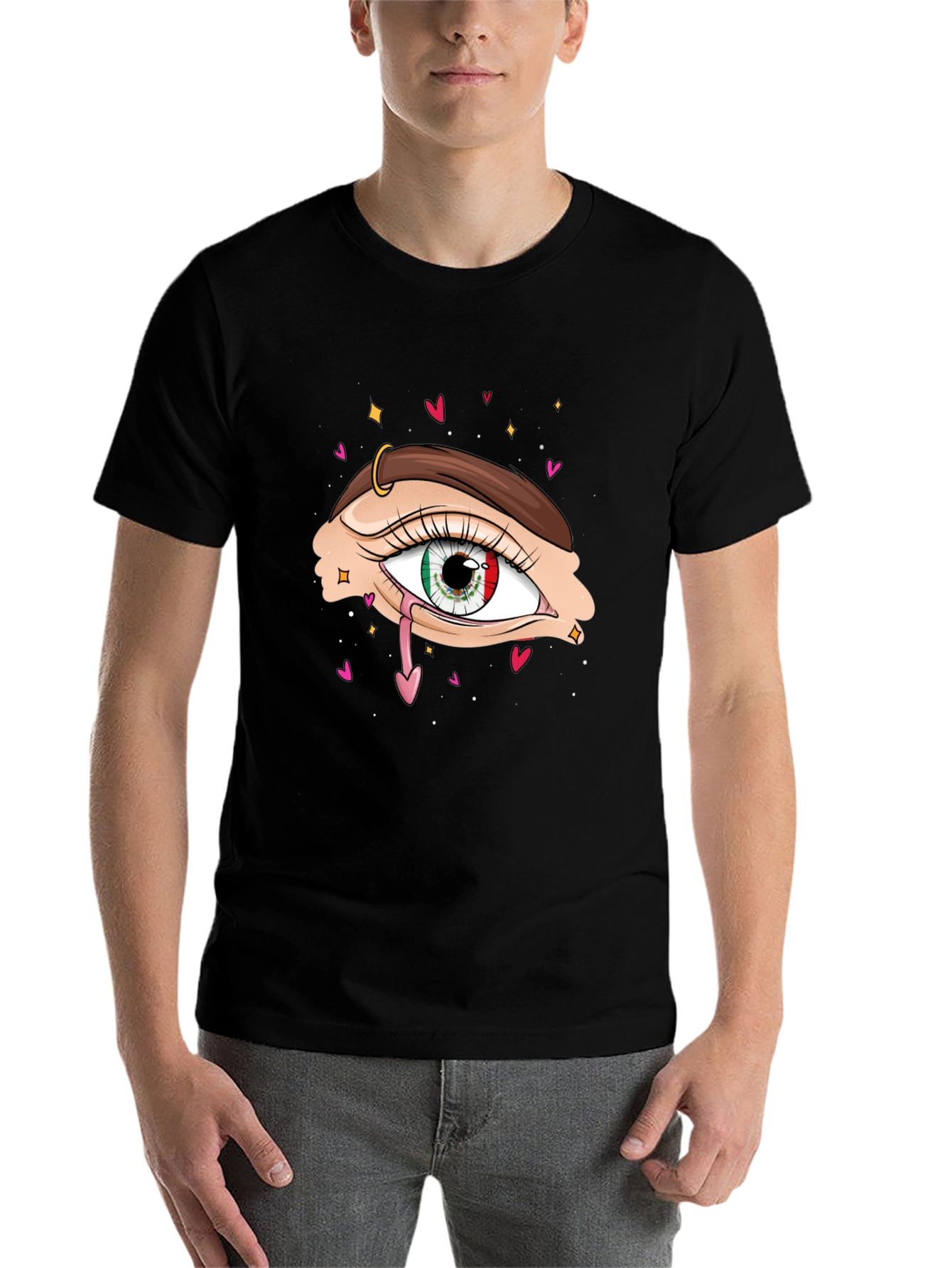 Eye See You Tee - Graphic Print - 7