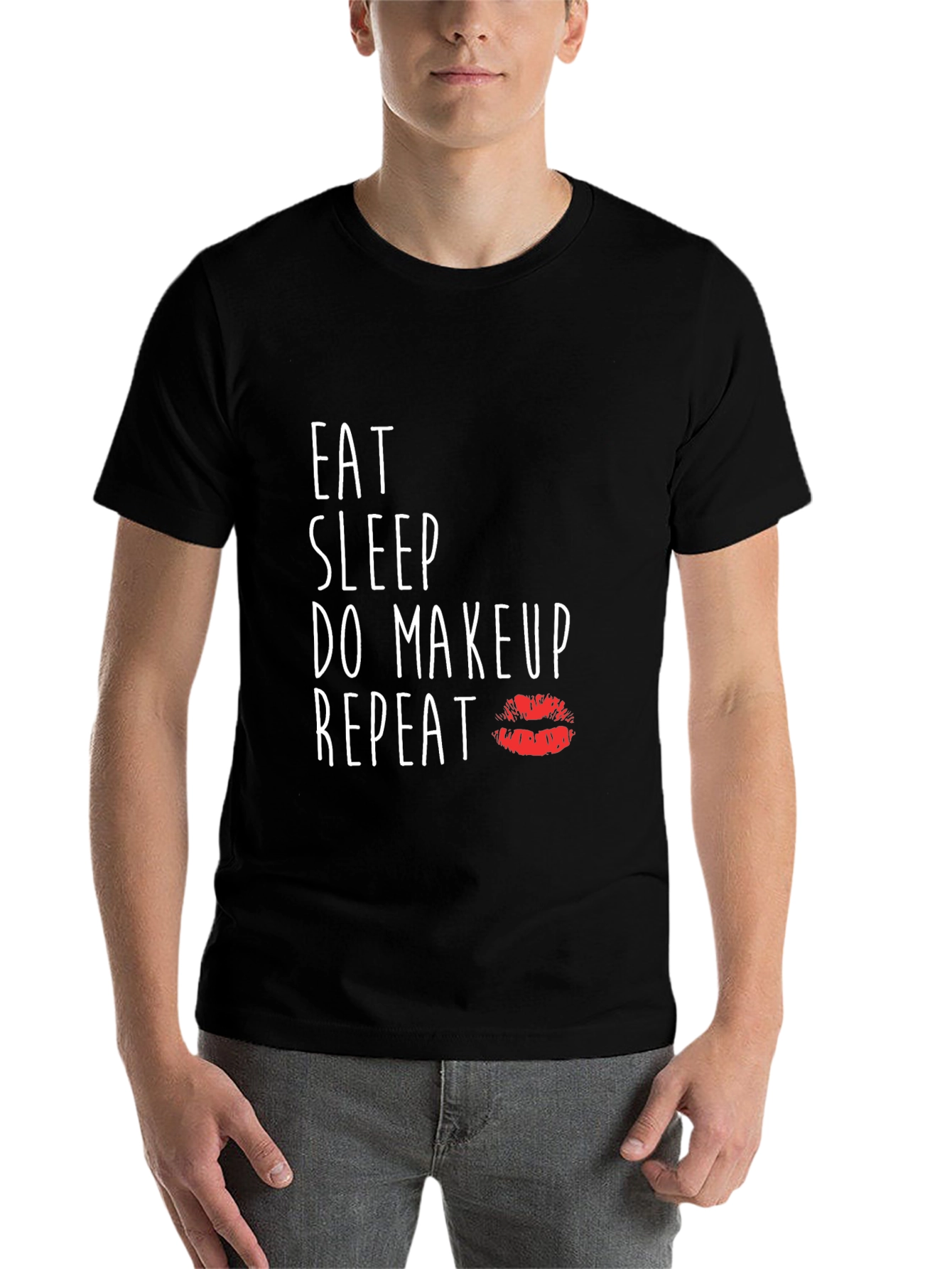 Eat Sleep Do Makeup Repeat Graphic Tee - 7