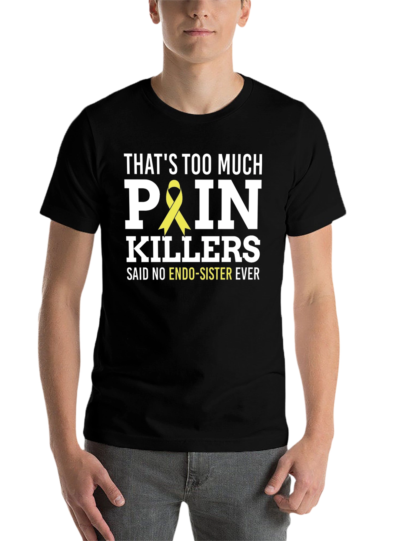 Endometriosis Awareness T-Shirt - Too Much Pain Killers - 7