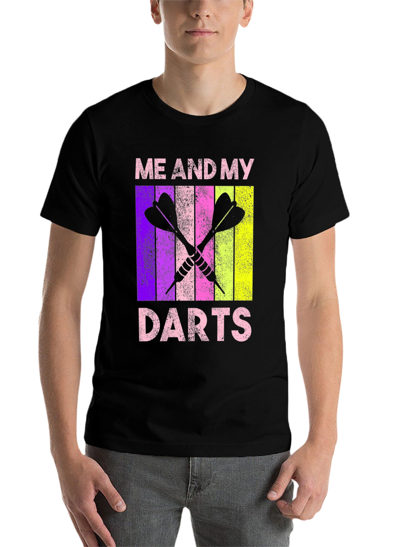Black Me and My Darts Graphic Tee view 7