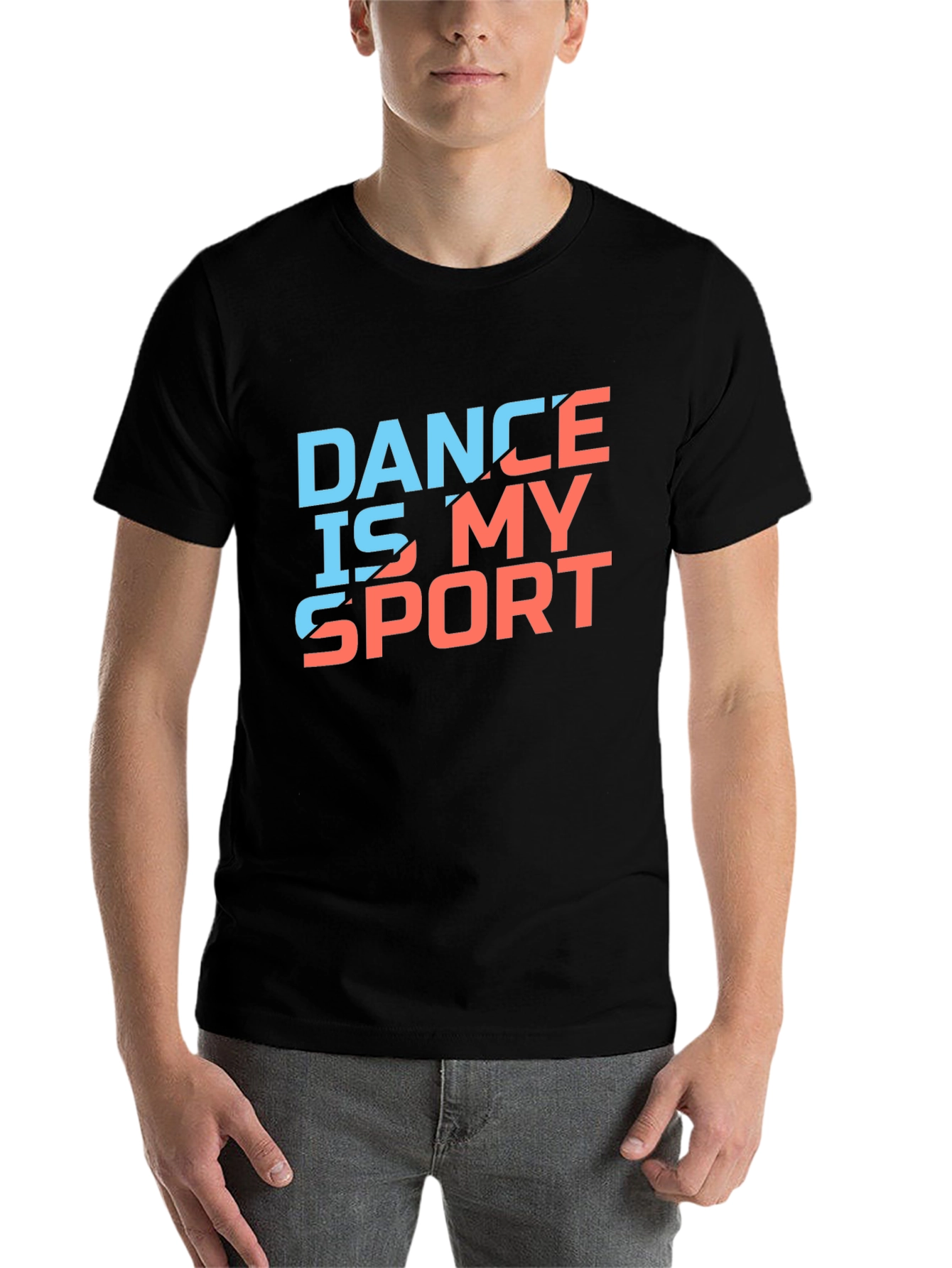 Black Dance is My Sport T-Shirt - Stylish Cotton Tee view 7