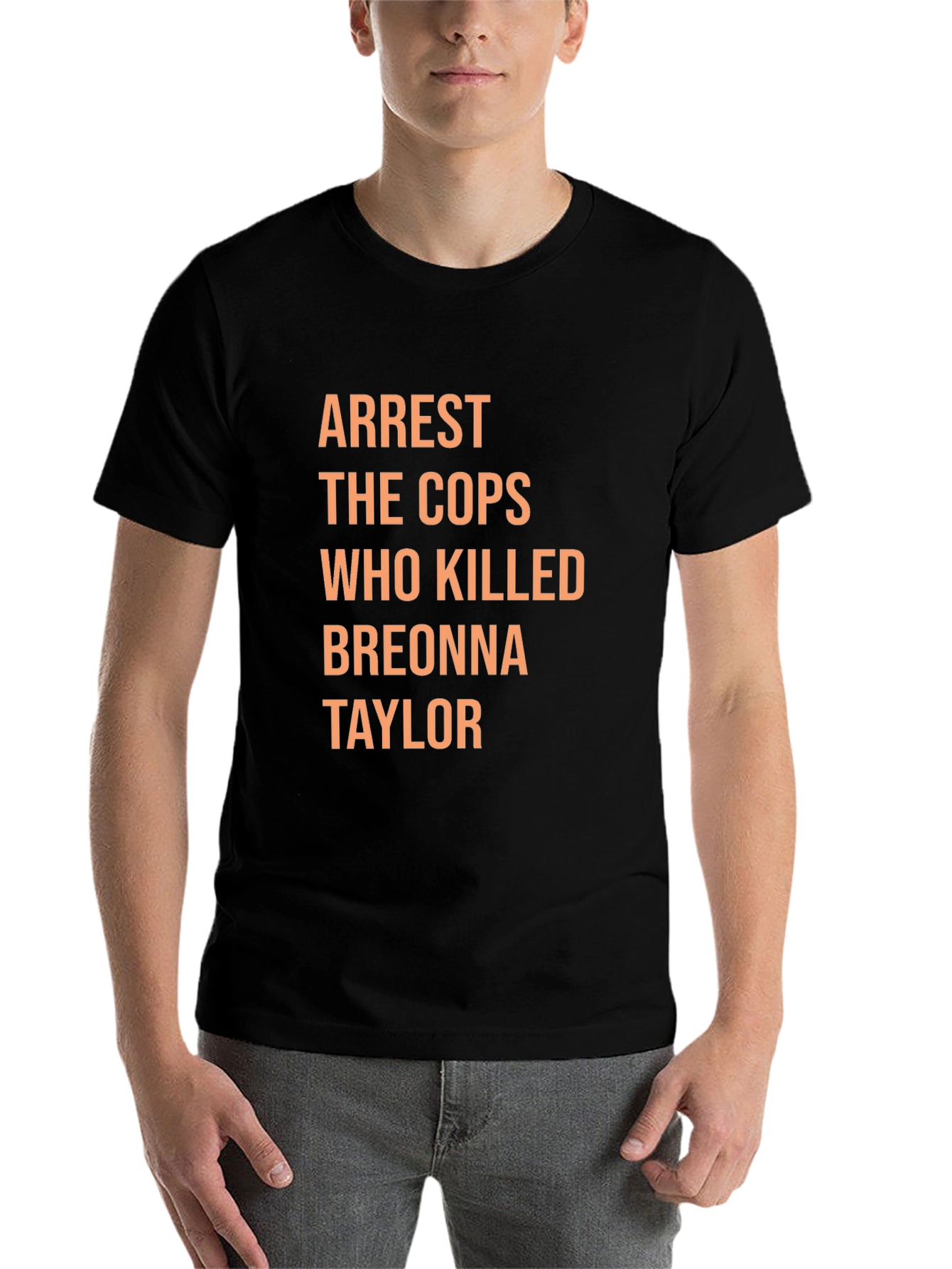 Black Arrest The Cops Breonna Taylor T-Shirt view 7