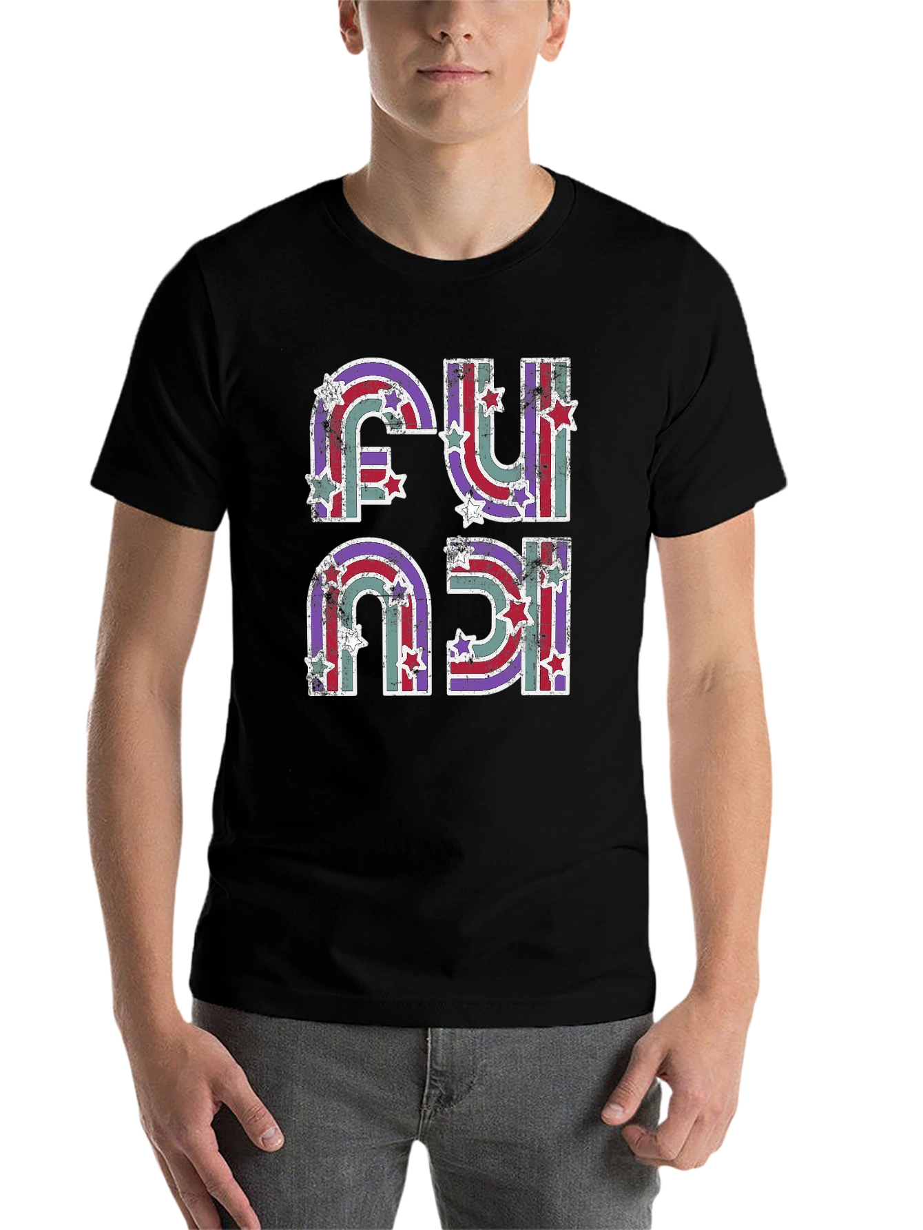 Retro Fun USA Graphic T-Shirt - 7