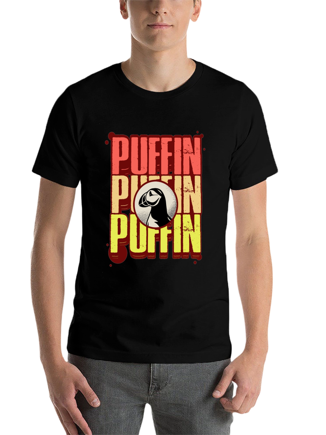 Puffin Graphic T-Shirt - Animal Lover's Tee - 7