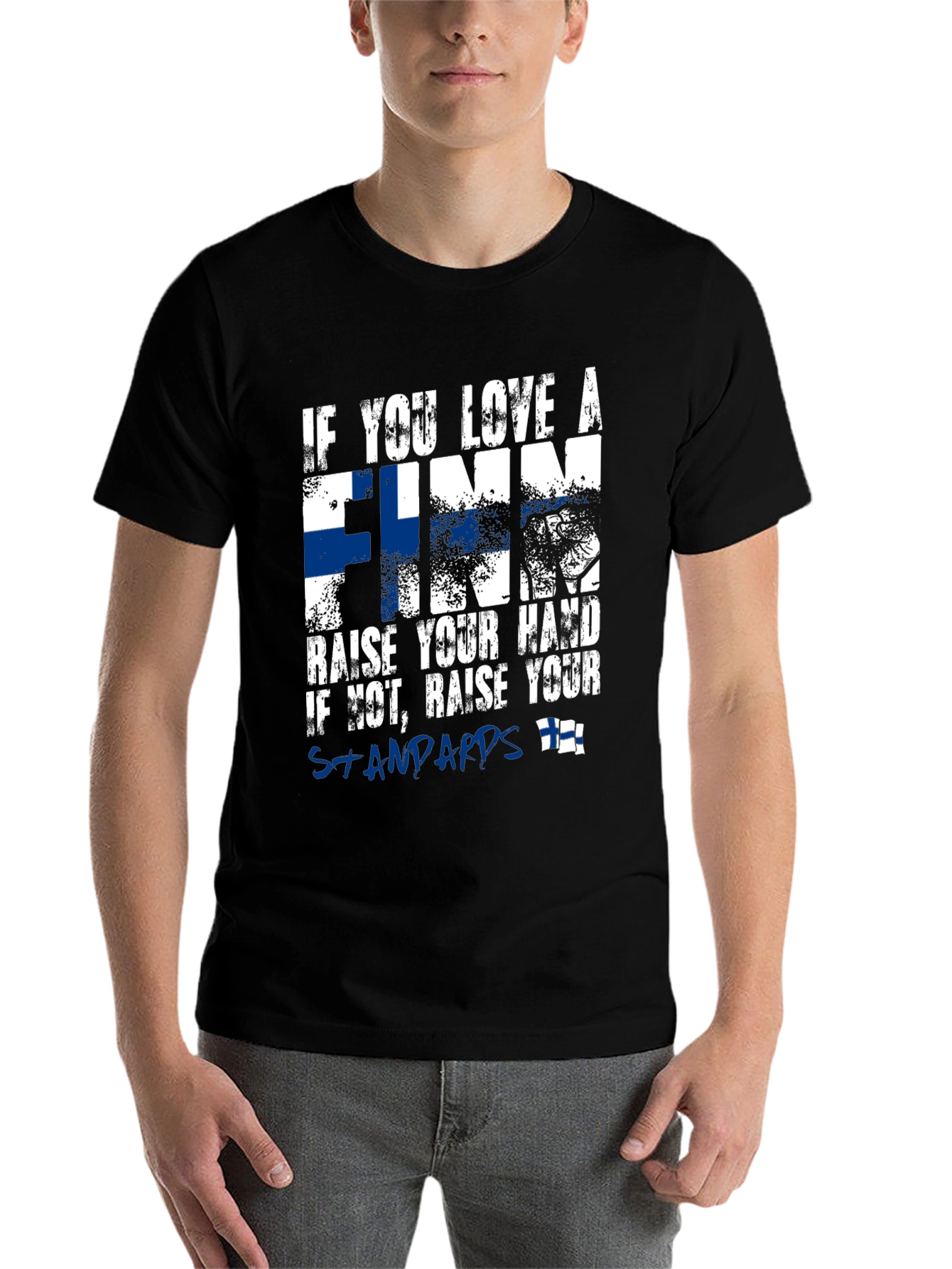 Black If You Love A Finn T-Shirt view 7