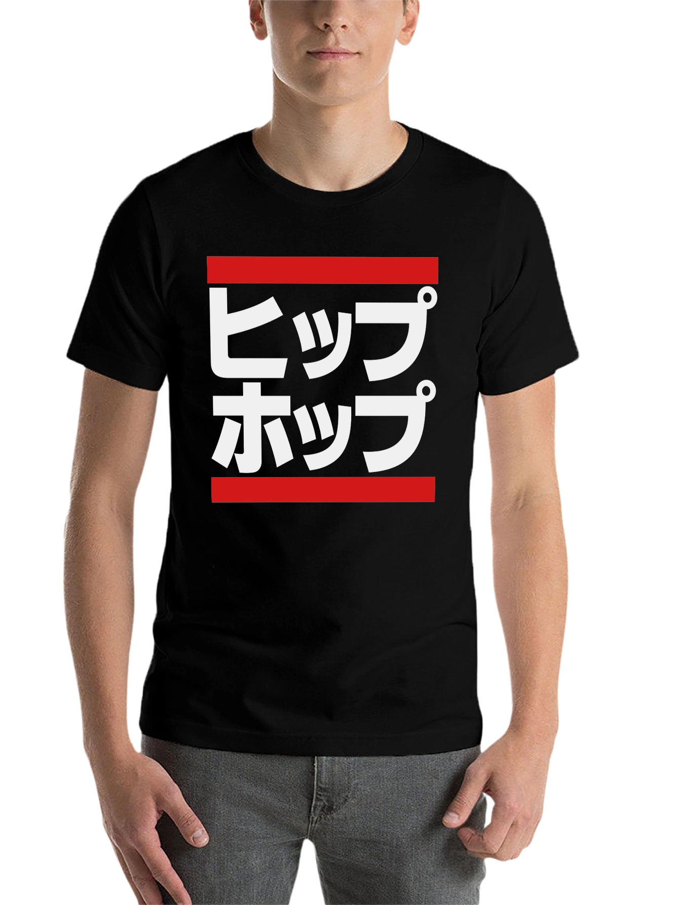 Black Japanese Hip Hop T-Shirt - Urban Style Tee view 7