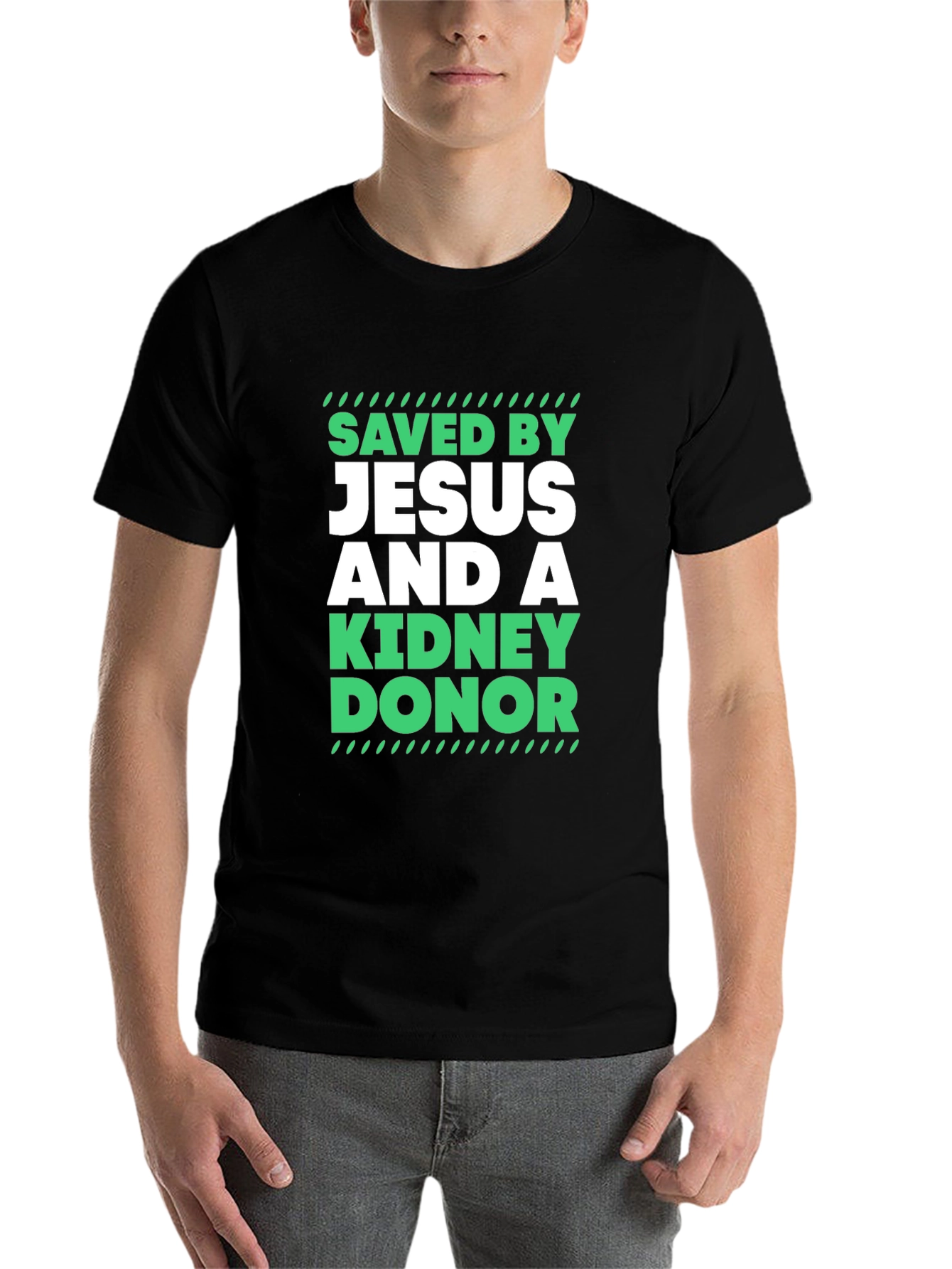 Saved By Jesus And A Kidney Donor T-Shirt - 7