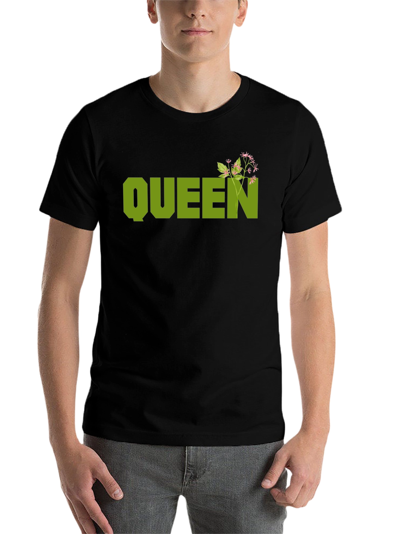 Black Queen Graphic Tee - Stylish Black T-Shirt view 7