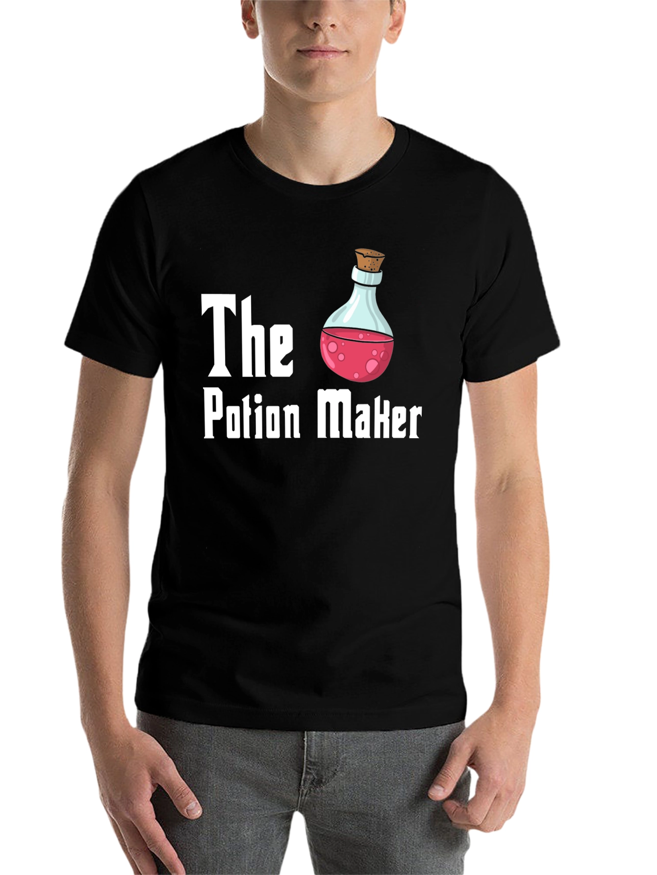 Black The Potion Maker T-Shirt - Wizarding Brew view 7