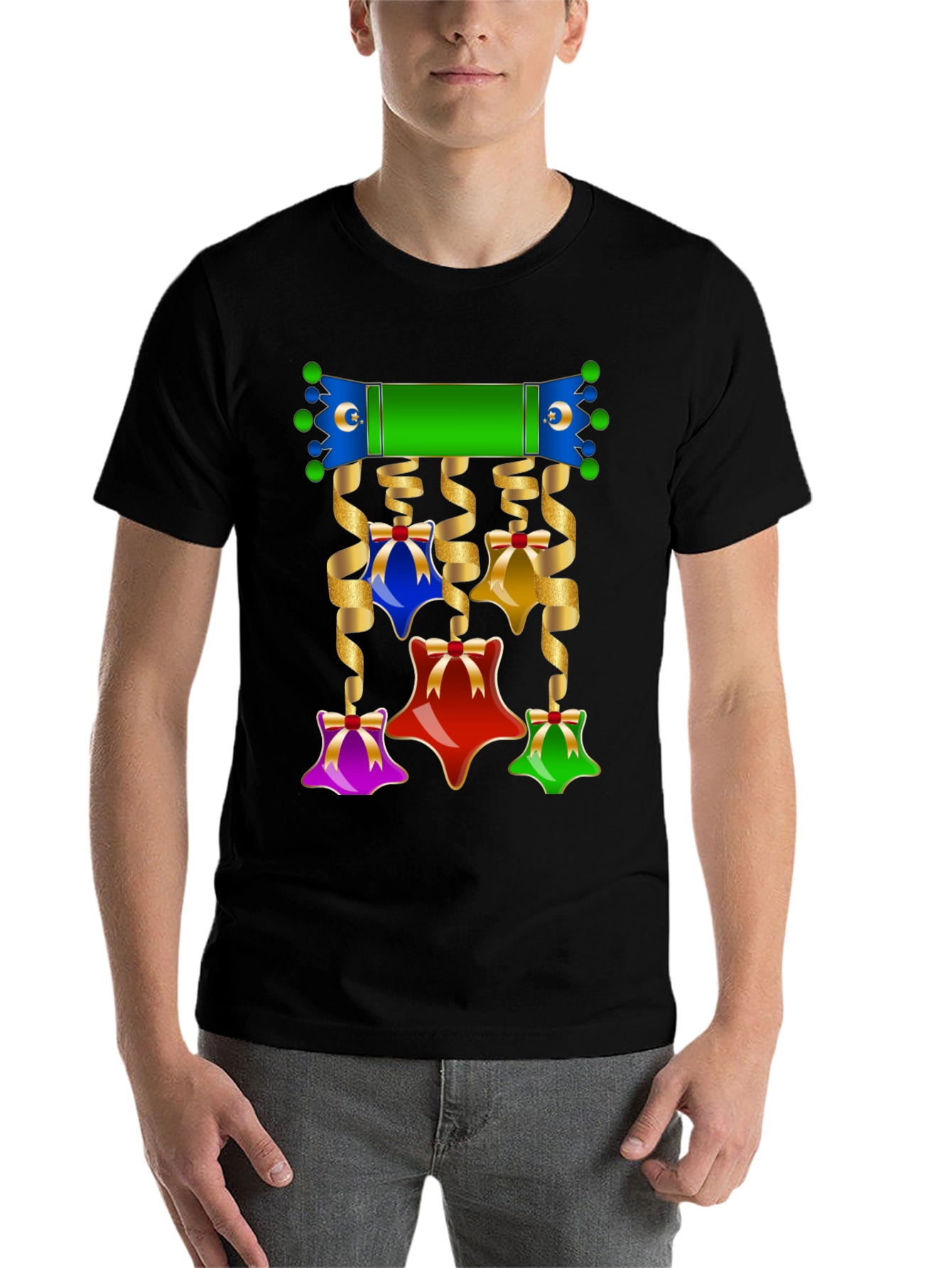 Festive Star Ornament T-Shirt - 7