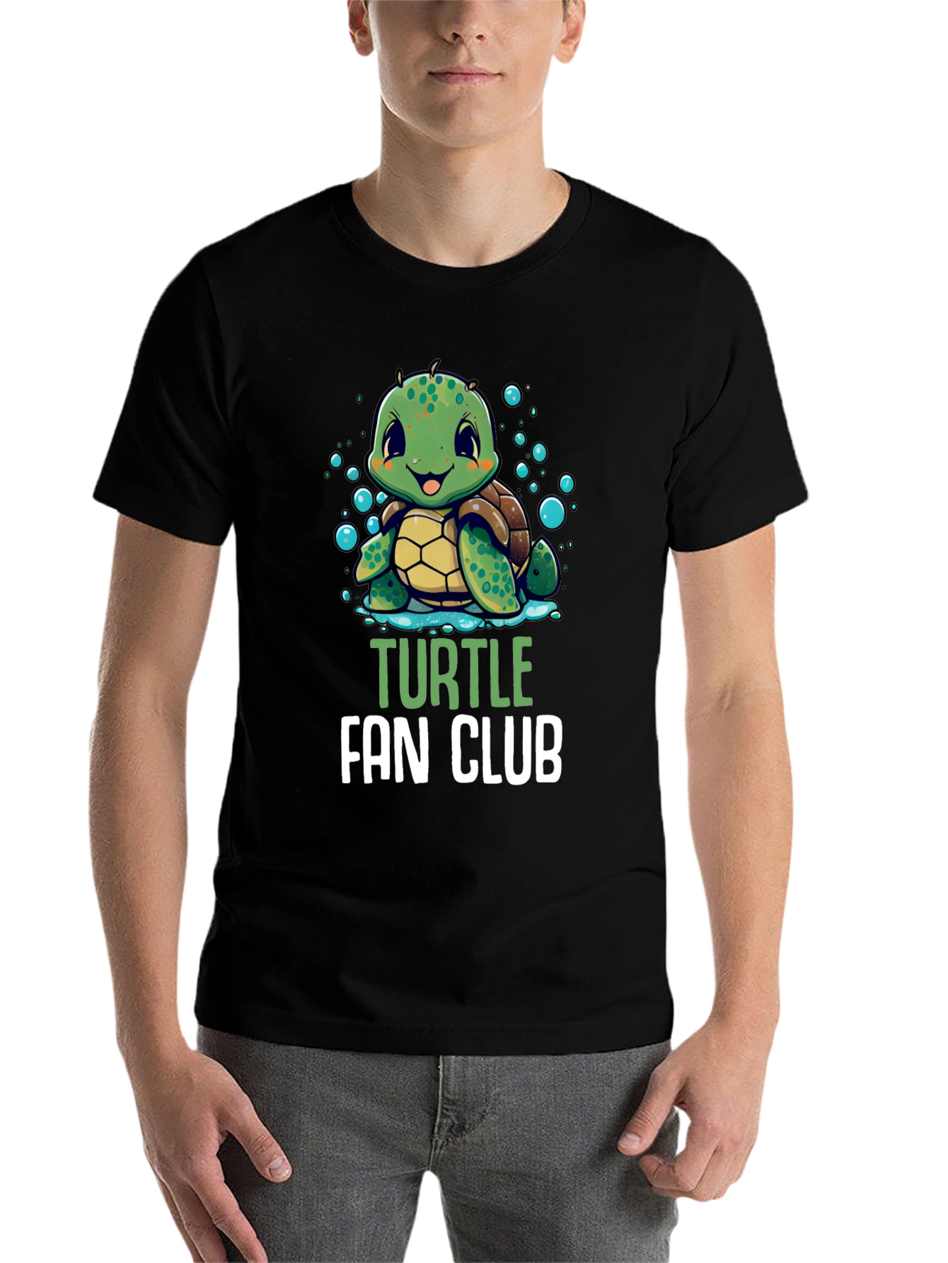 Black Turtle Fan Club T-Shirt view 7