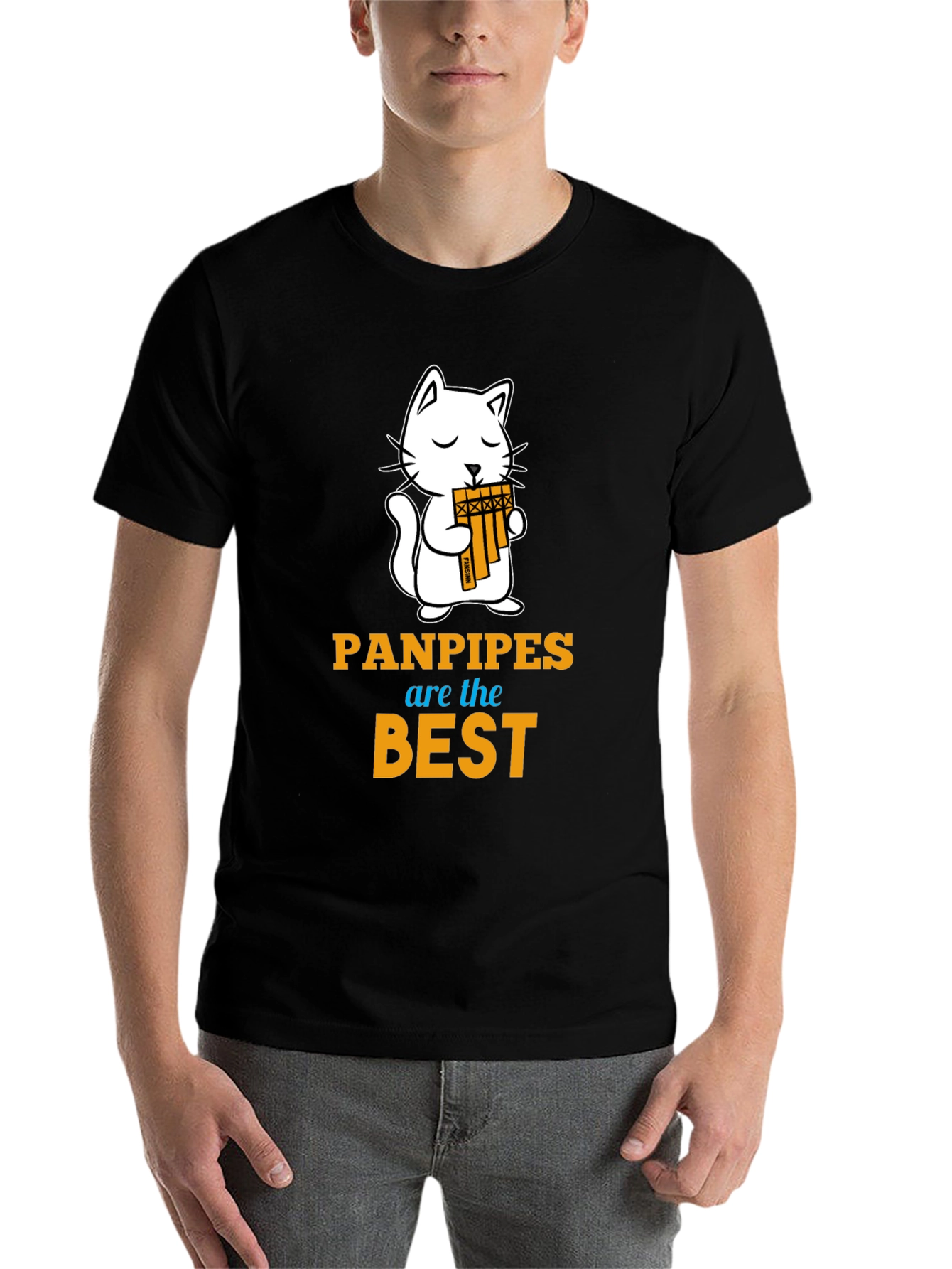 Black Panpipes are the BEST T-Shirt view 7