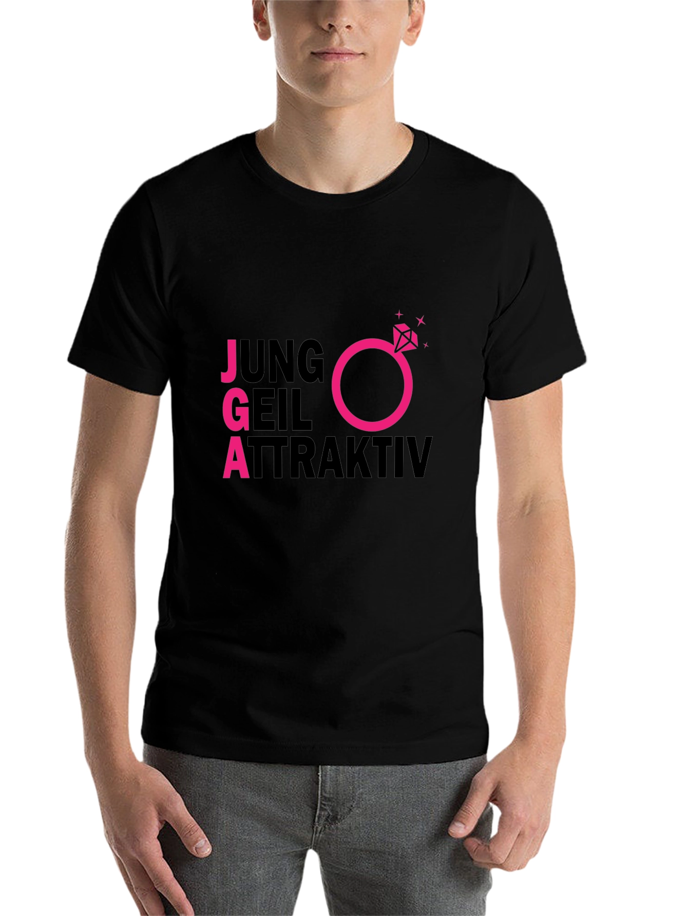 Black JGA Junggesellenabschied T-Shirt view 7