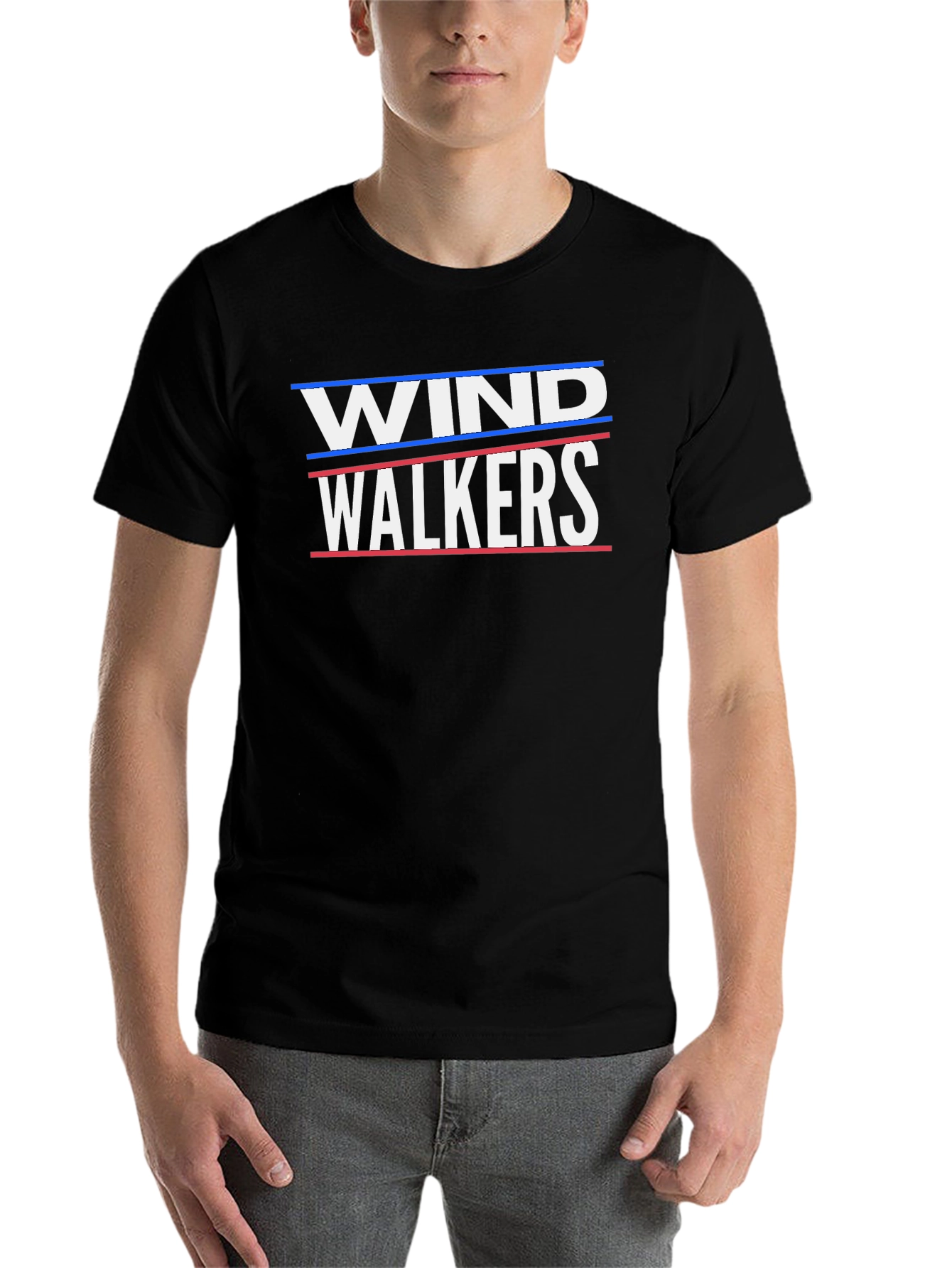 Black Wind Walkers Graphic T-Shirt - Stylish & Comfortable view 7