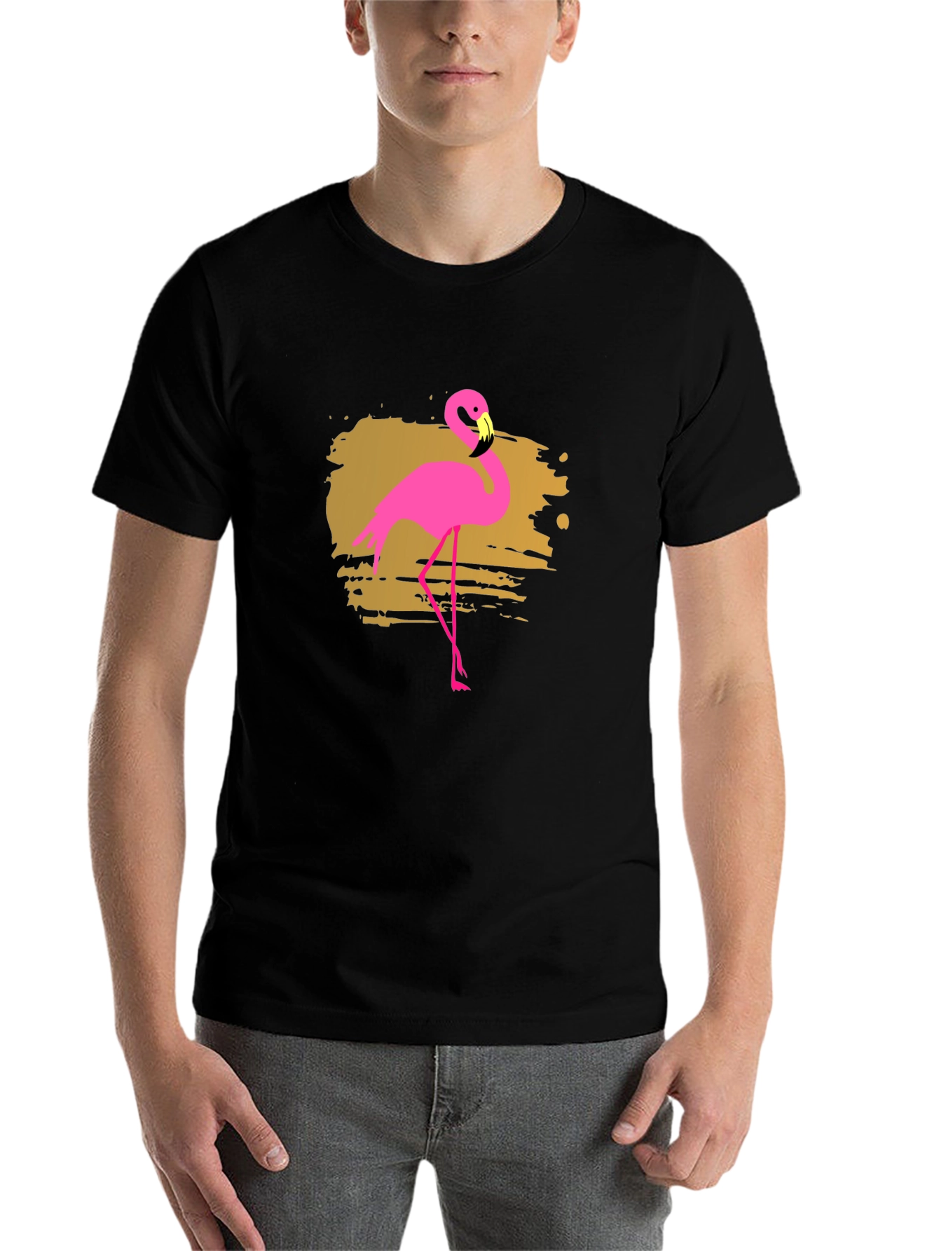 Black Flamingo Graphic Tee - 7